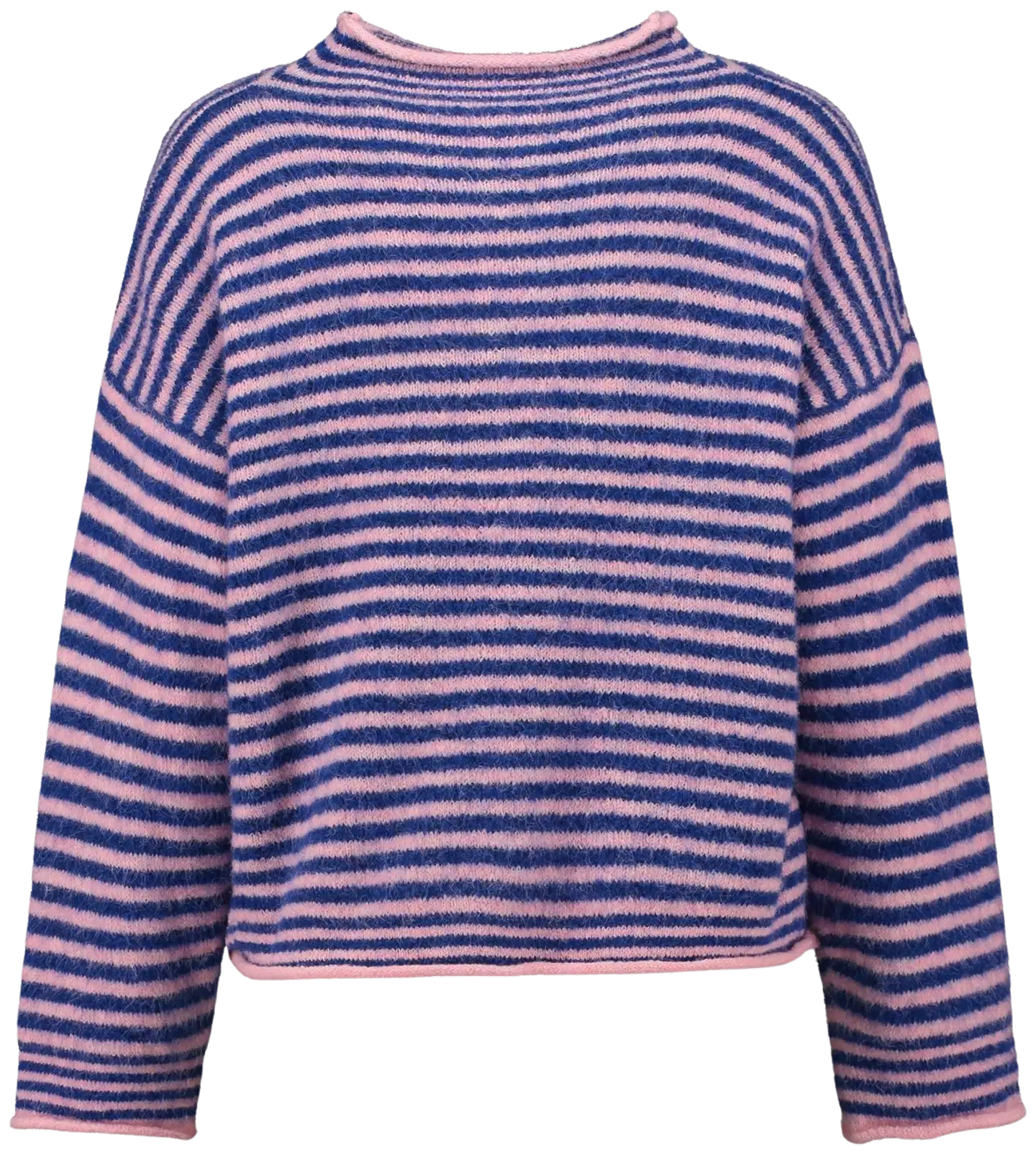 Hailys naisten neuletakki Ge44raldine - silky rose/electric blue - 3