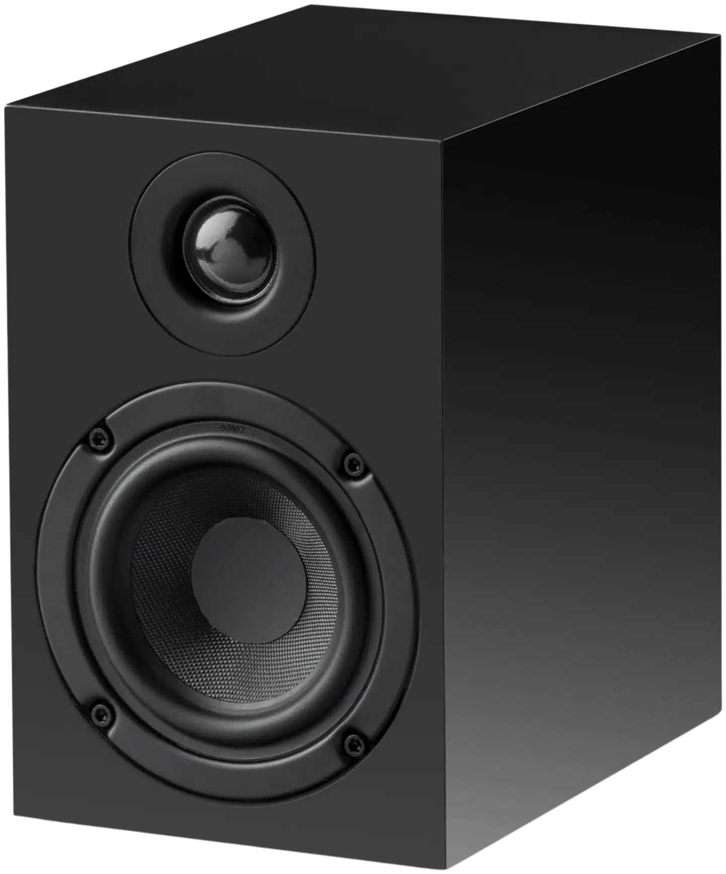 Pro-Ject Jalusta/Hyllykaiuttimet Speaker Box 3 E pianovalkoinen - pianomusta - 1