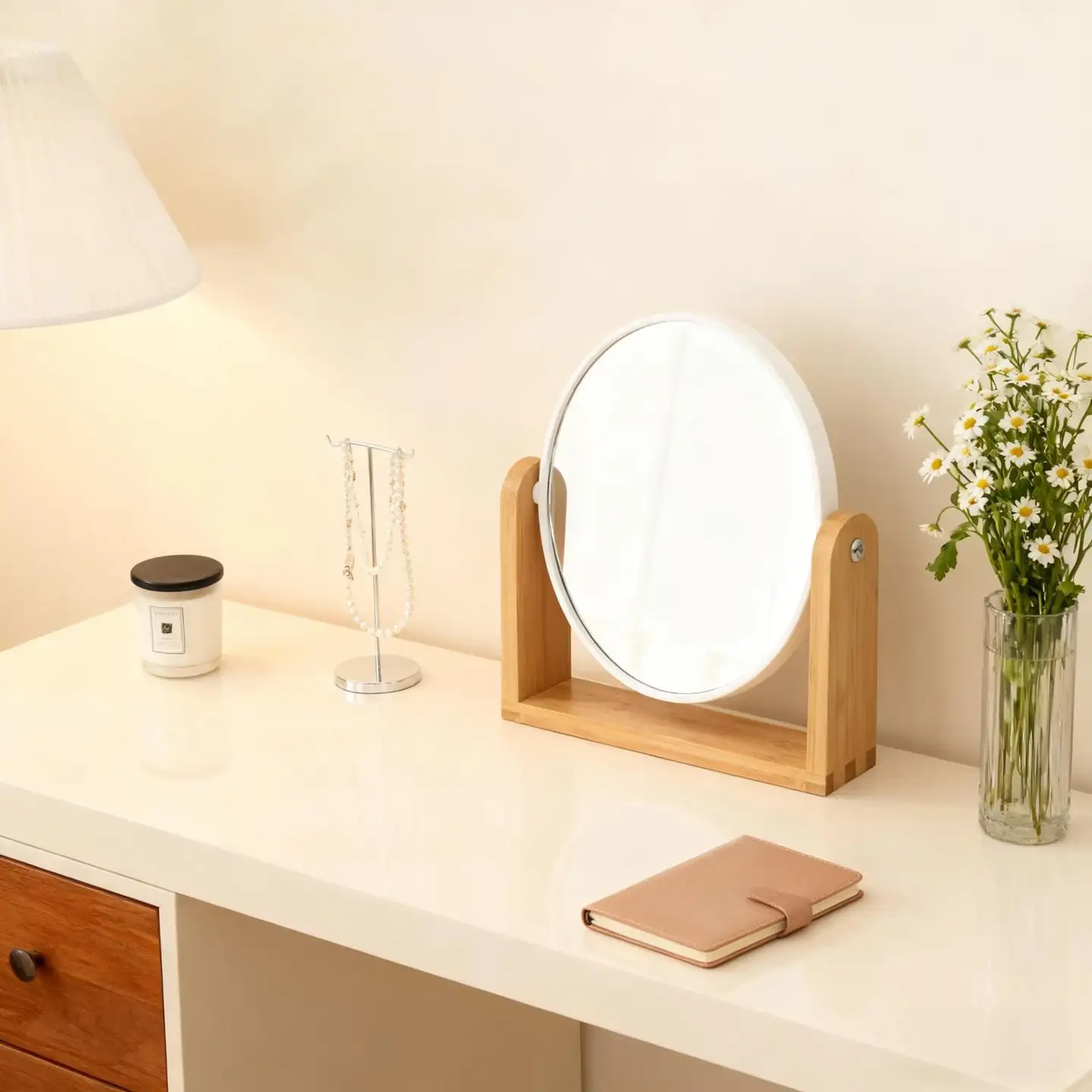 House 2-puoleinen peili pyöreä - 6