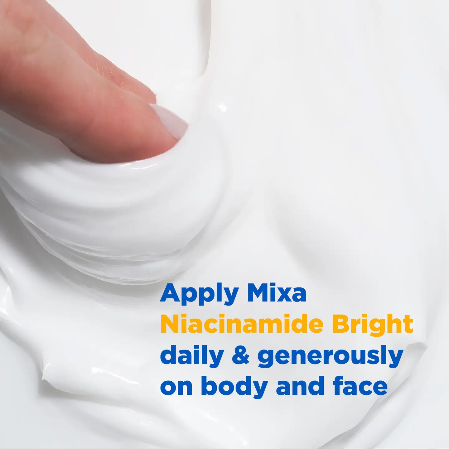 Mixa Niacinamide Bright Ravitseva voide tummia läiskiä vastaan, erittäin kuivalle iholle 400ml - 8