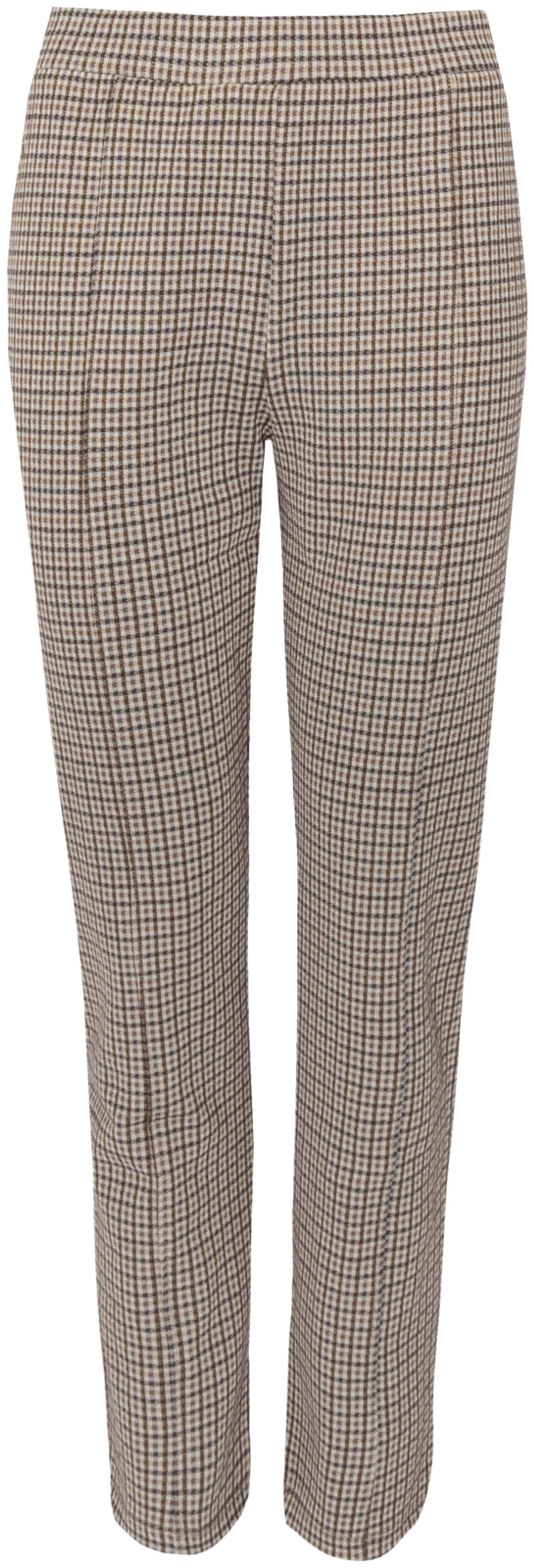 House naisten housut jacquard 222H402513 - brown your own option - 1
