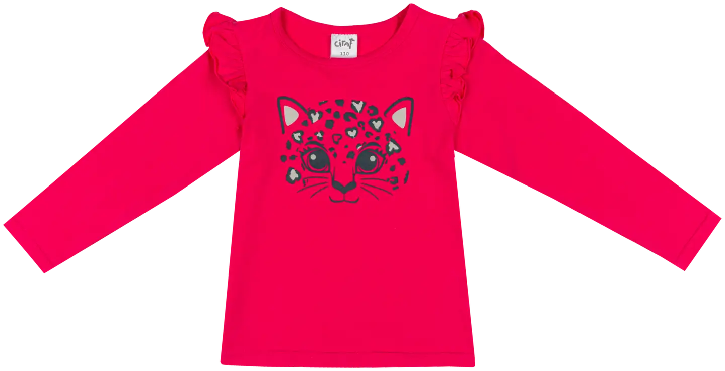 Ciraf lasten trikoopaita 25TC253311 - 18-2043TCx raspberry sorbet - 1