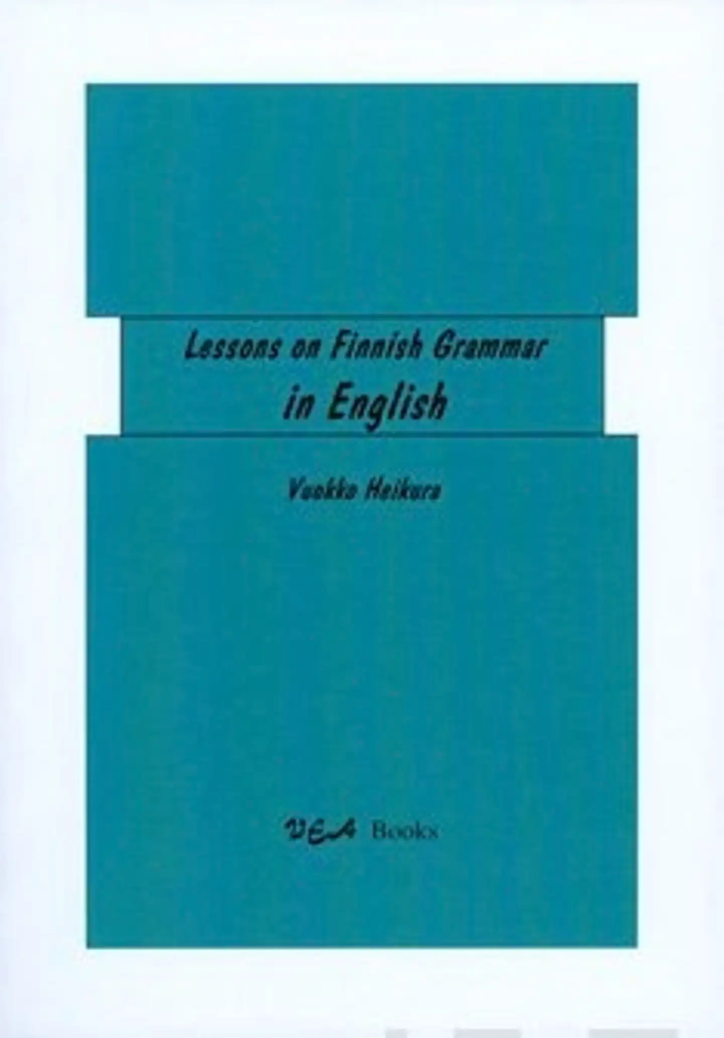 Lessons on Finnish grammar in English