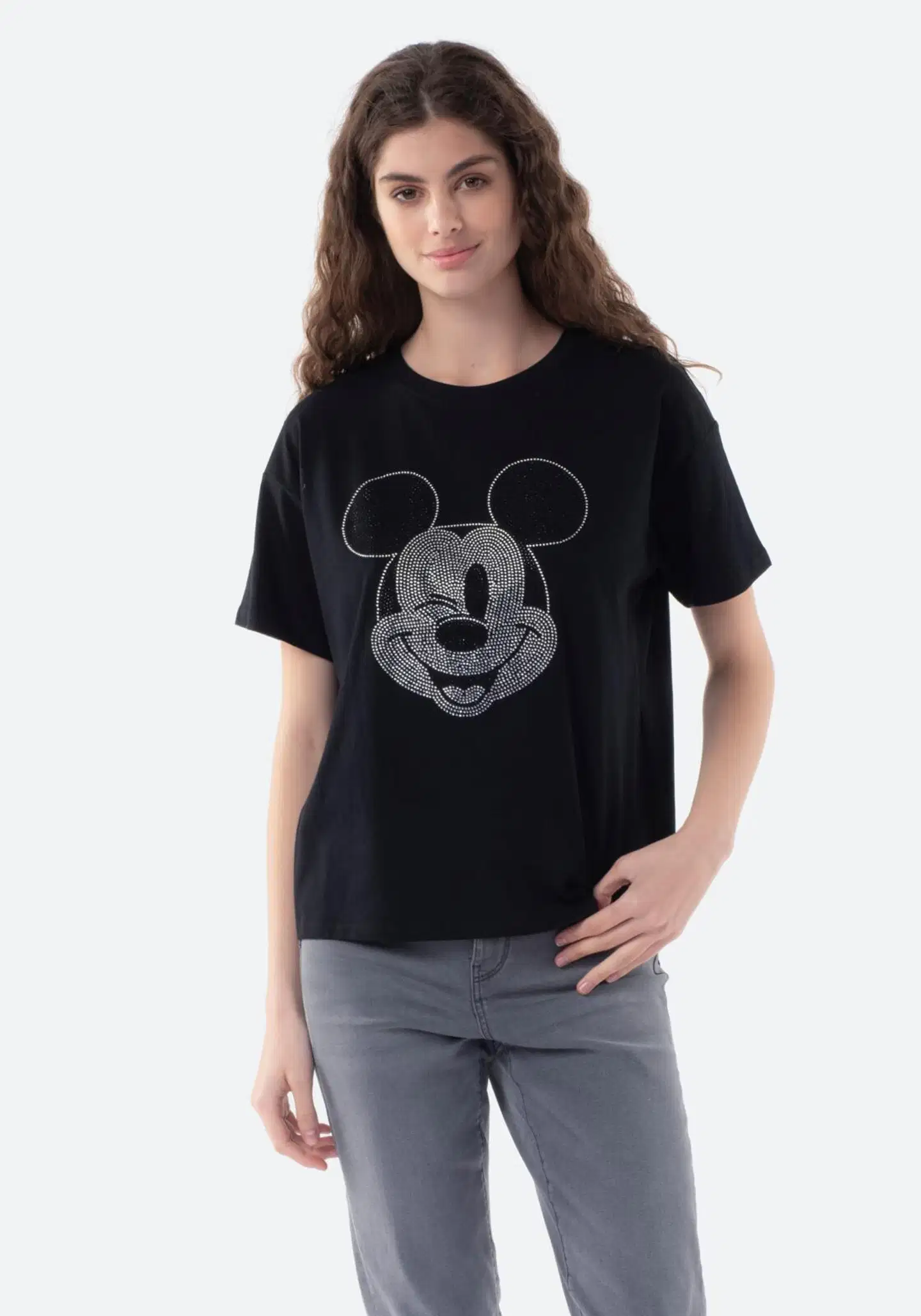 Disney naisten t-paita Mikki Hiiri I277467 - BLACK 1 - 4