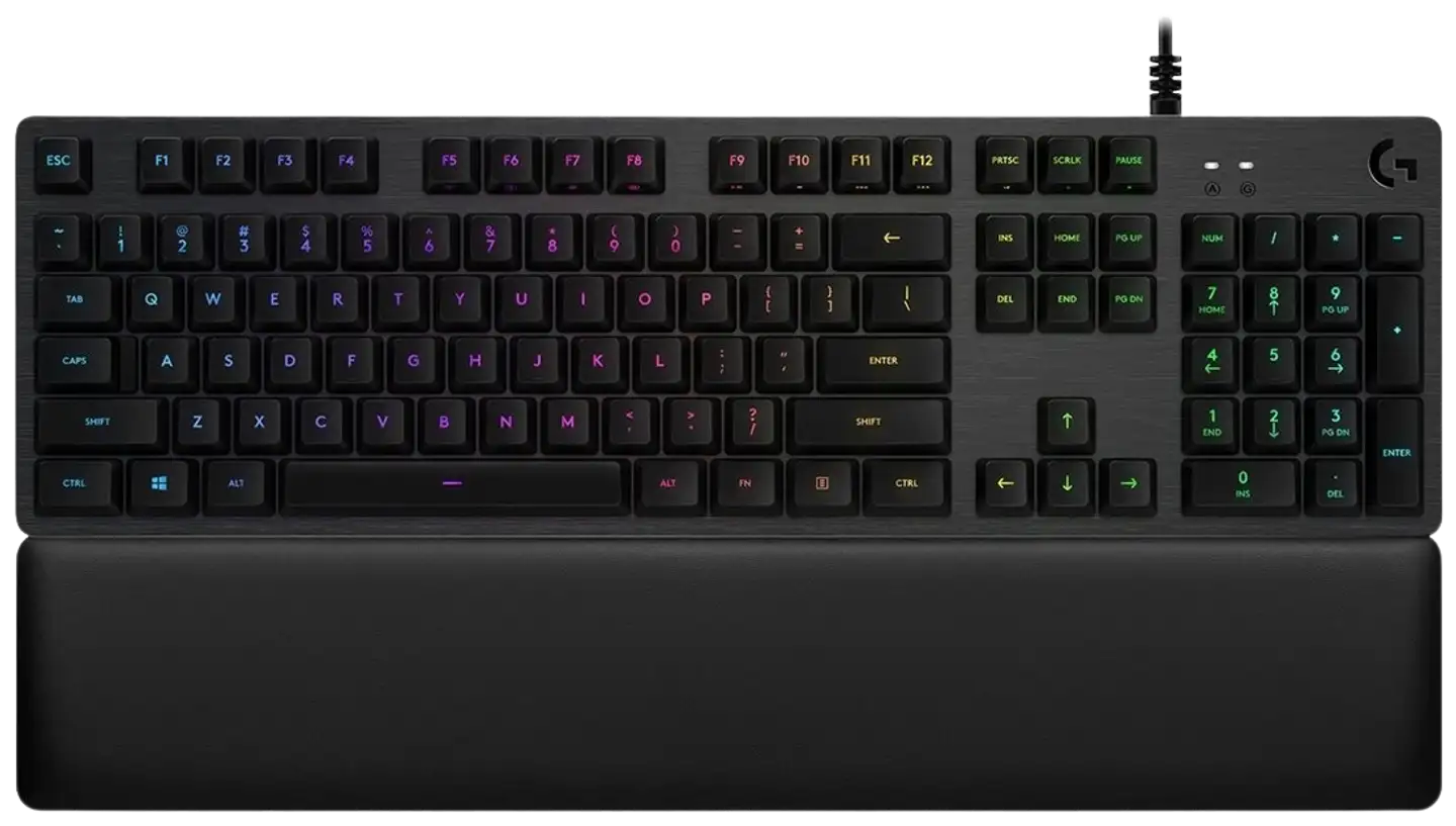 Logitech pelinäppäimistö GX Brown -kytkimillä G513 - 3