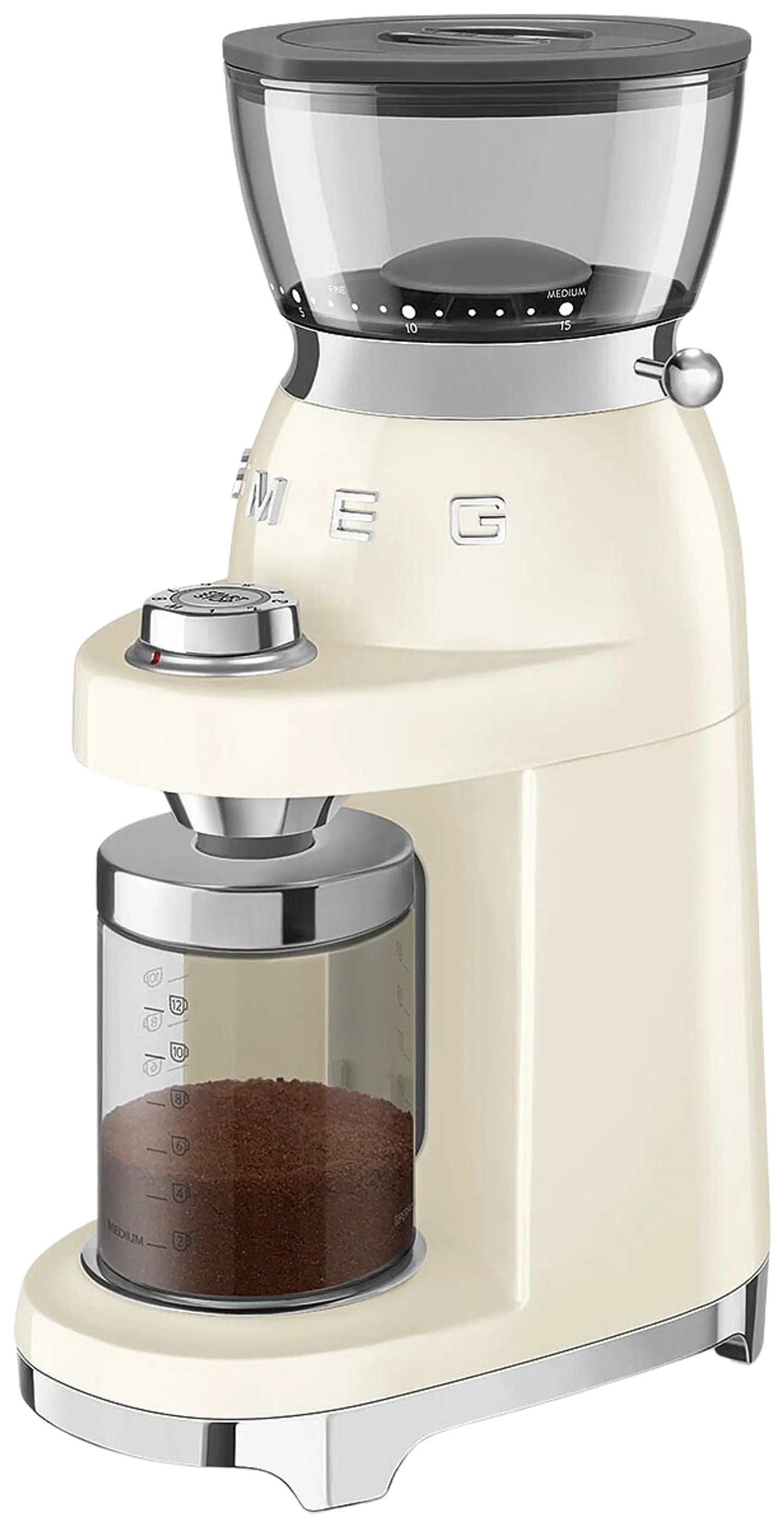 Smeg kahvimylly CGF03CREU kermanvärinen - 7