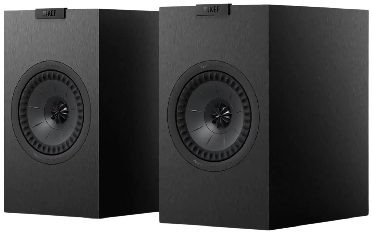 KEF jalustakaiutinpari Q1 Meta black jalustakaiutin