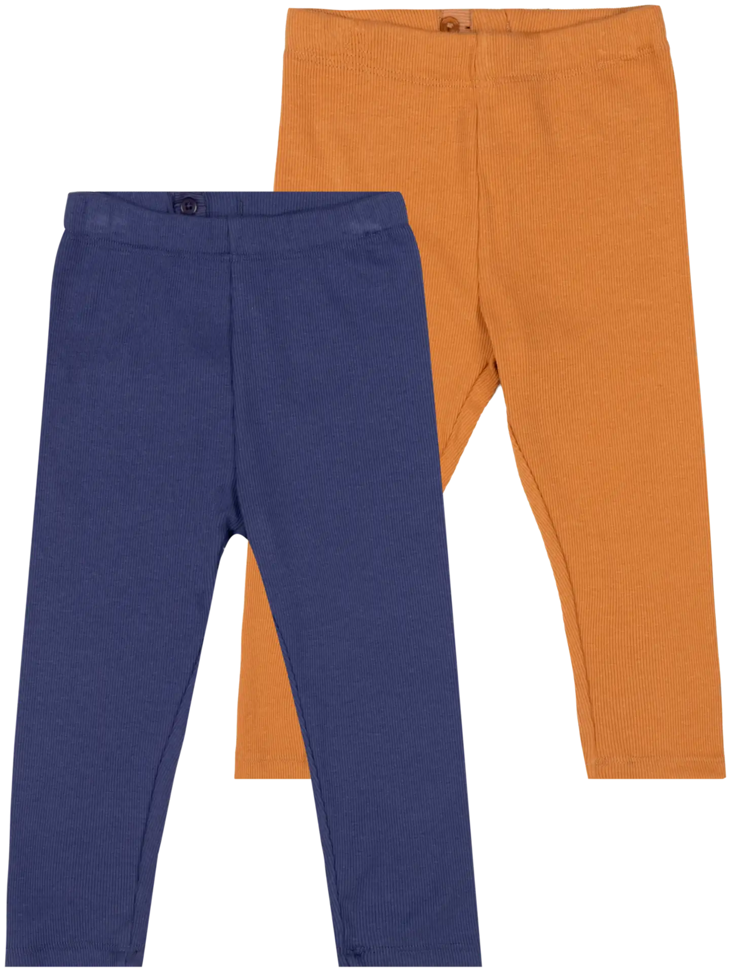 Ciraf vauvojen ribbileggingsit 250B252926 2-pack - Biscuit & Skipper blue - 1