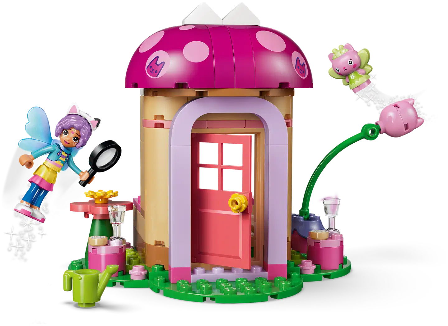 LEGO® Gabby's Dollhouse 11212 Kisukeijun puutarhamökki - 4