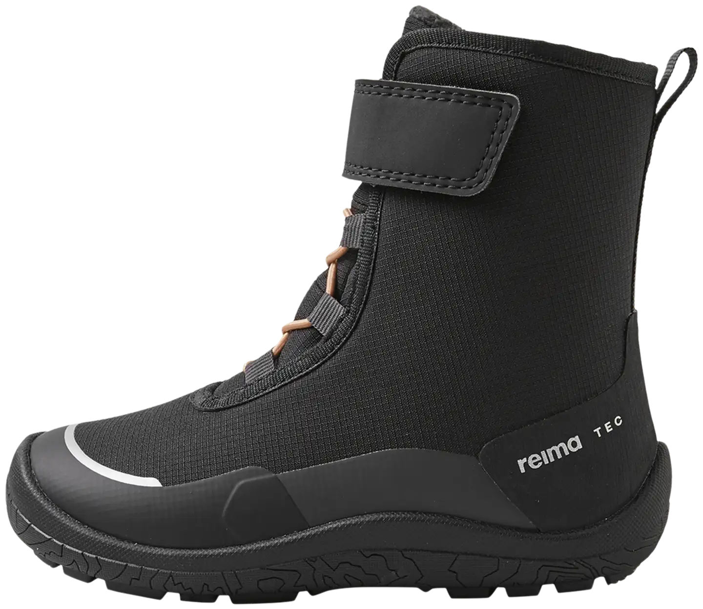 Reima lasten paljasjalkakenkä Talvella Kids - BLACK - 1