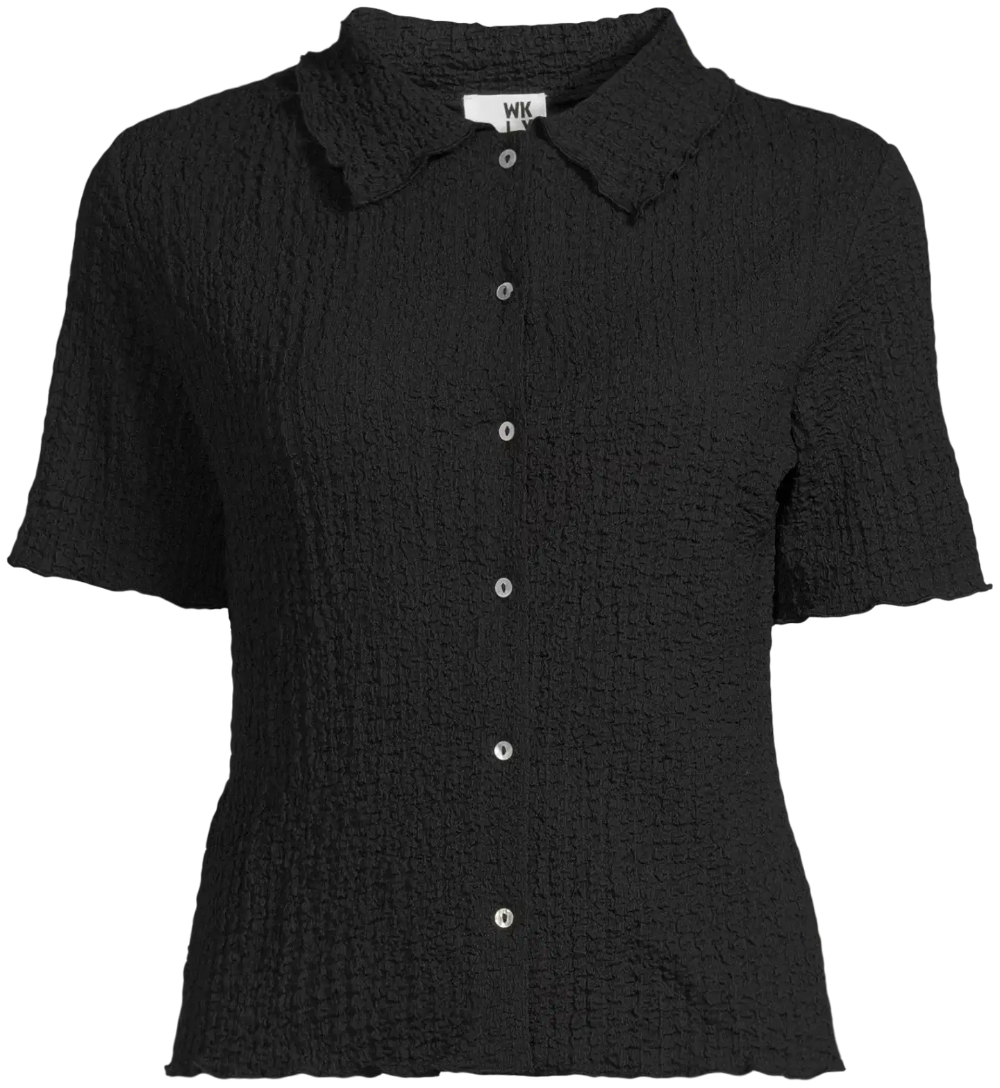 WKLY. naisten kauluspusero 213W090141 - BLACK - 1