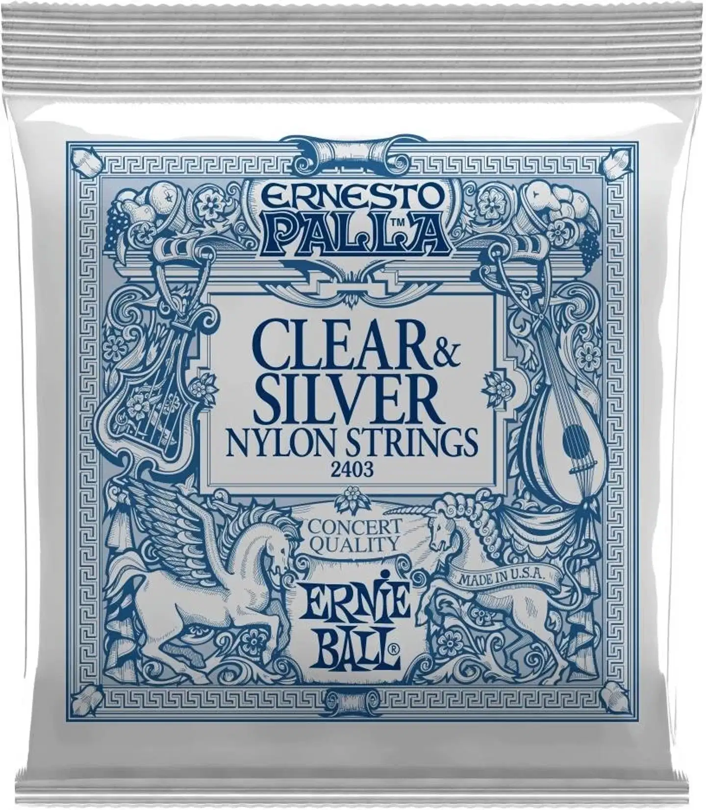 Ernie Ball nylonkielisen kitaran kielet medium tension - 1