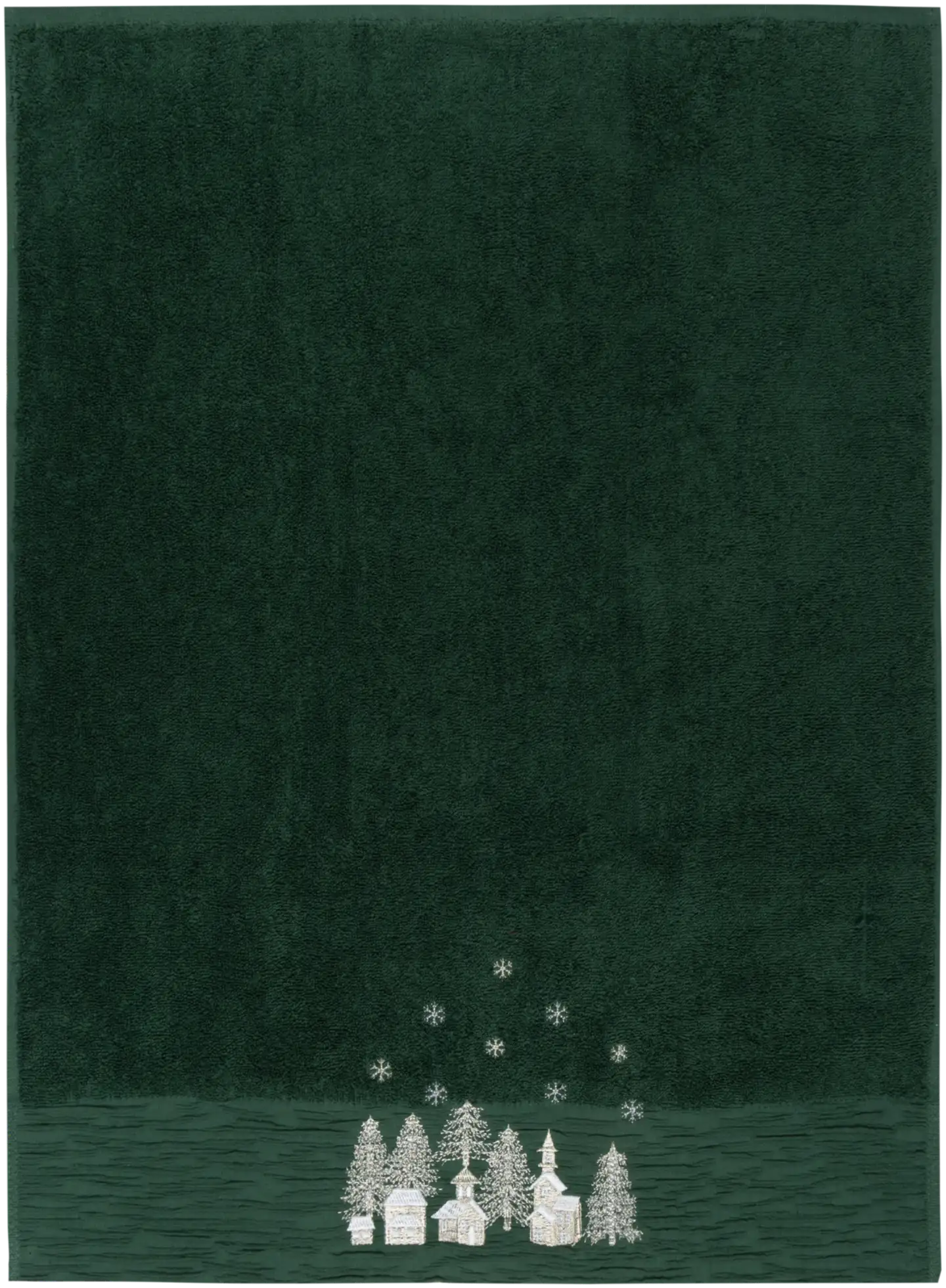 House käsipyyhe Silver Village 50x70 cm tummanvihreä - 1