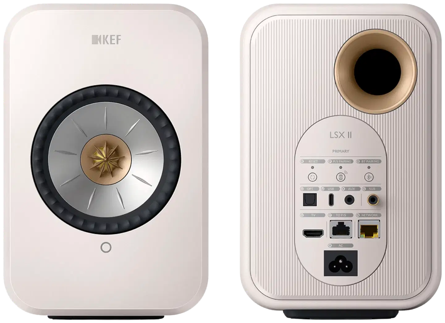 KEF langaton aktiivikaiutinpari LSX 2 mineral white aktiivikaiutin - 2