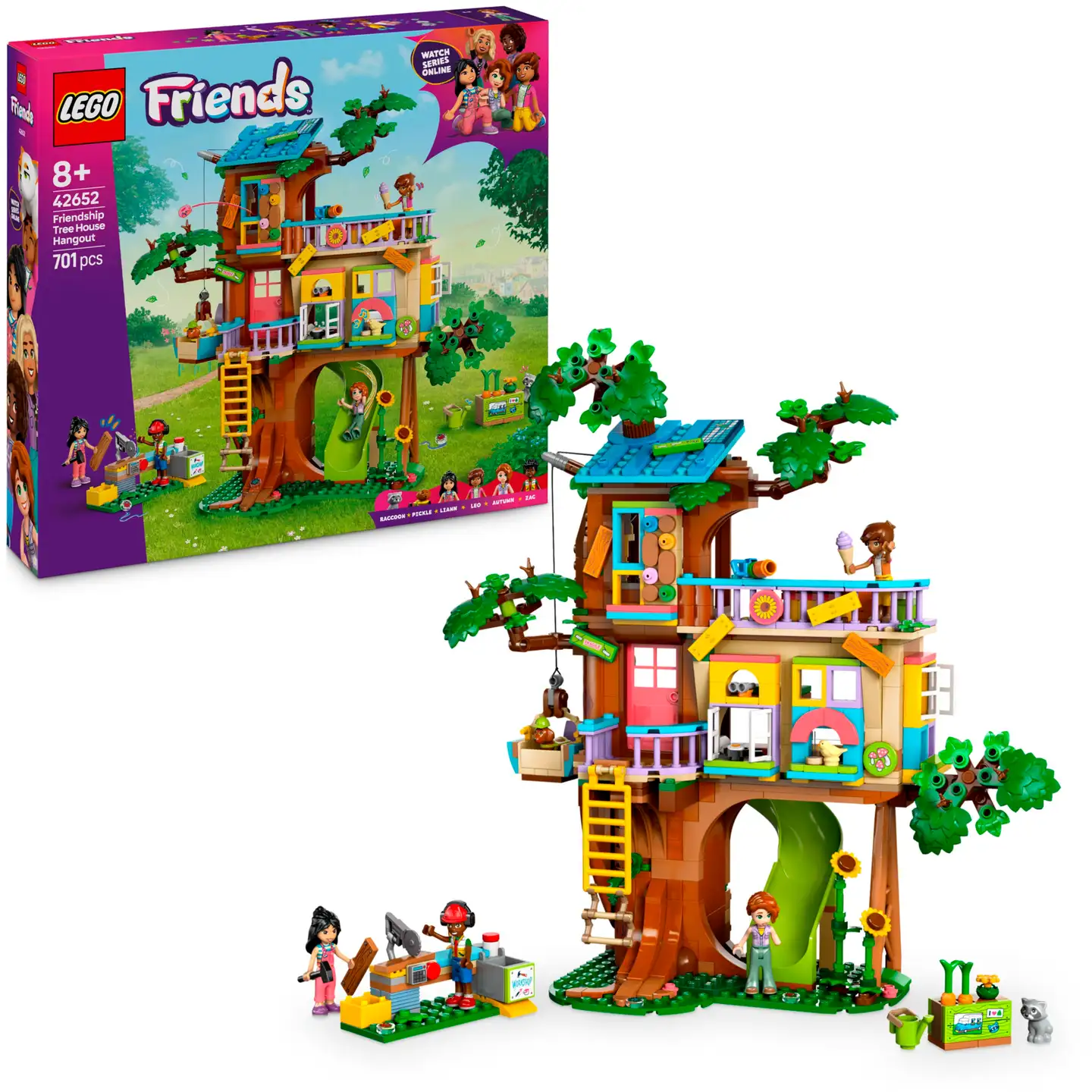 LEGO® Friends 42652 Ajanviettoa ystävyyden puumajalla - 1