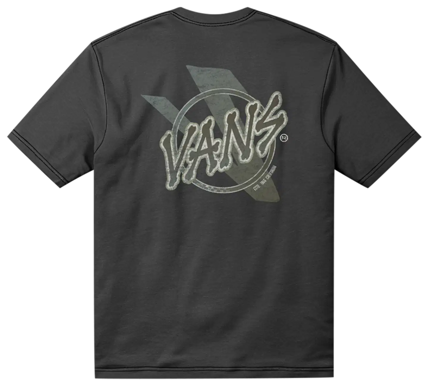 Vans miesten t-paita V Bones - Black - 2
