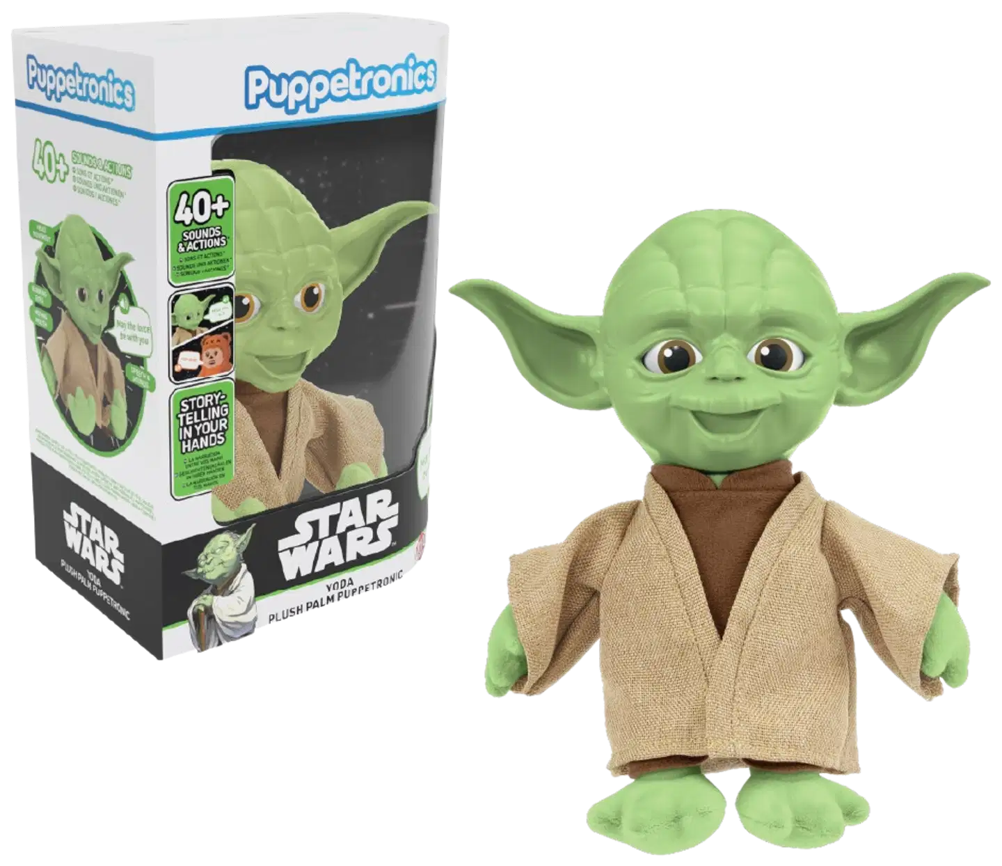 Yoda Puppetronic-käsinukke 25 cm - 2