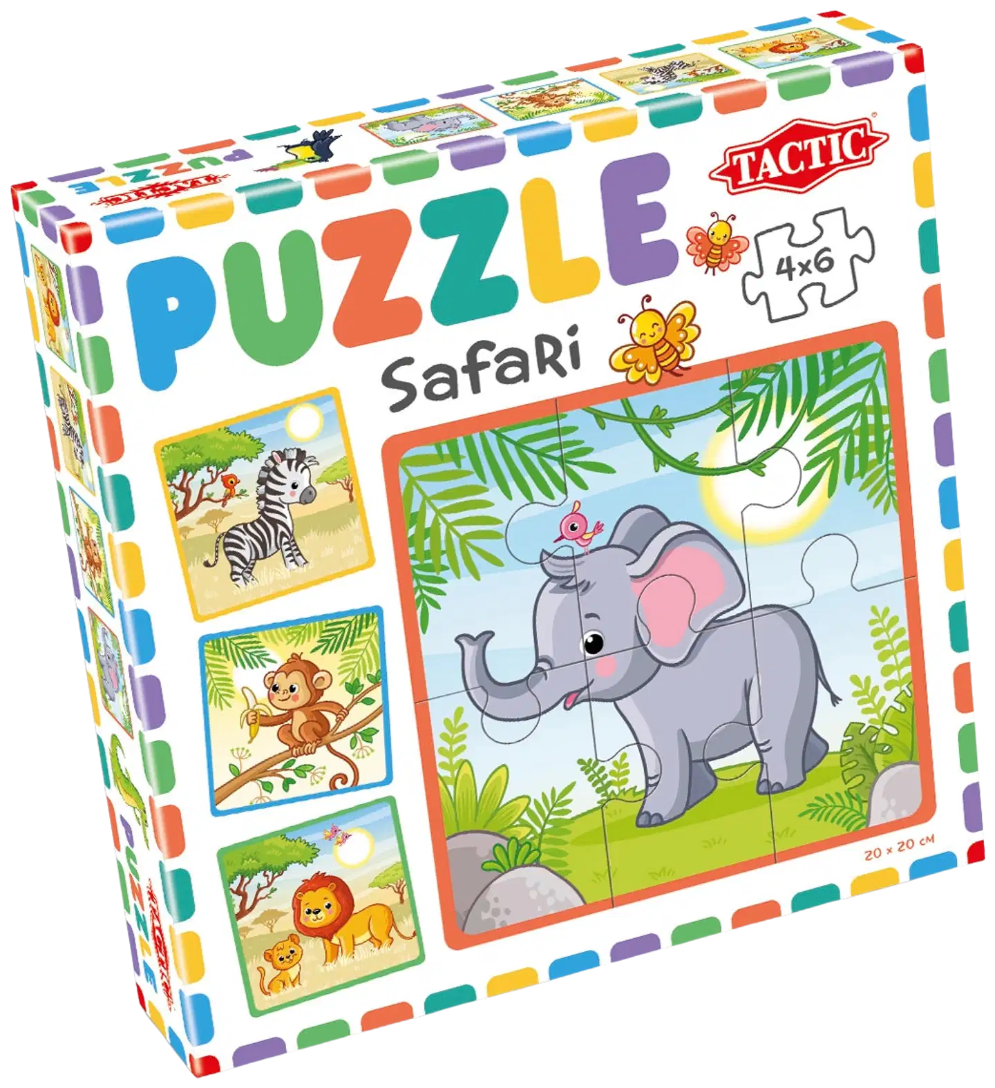Tactic Palapeli My First Puzzle Safari 4 x 6 palan palapeliä - 1