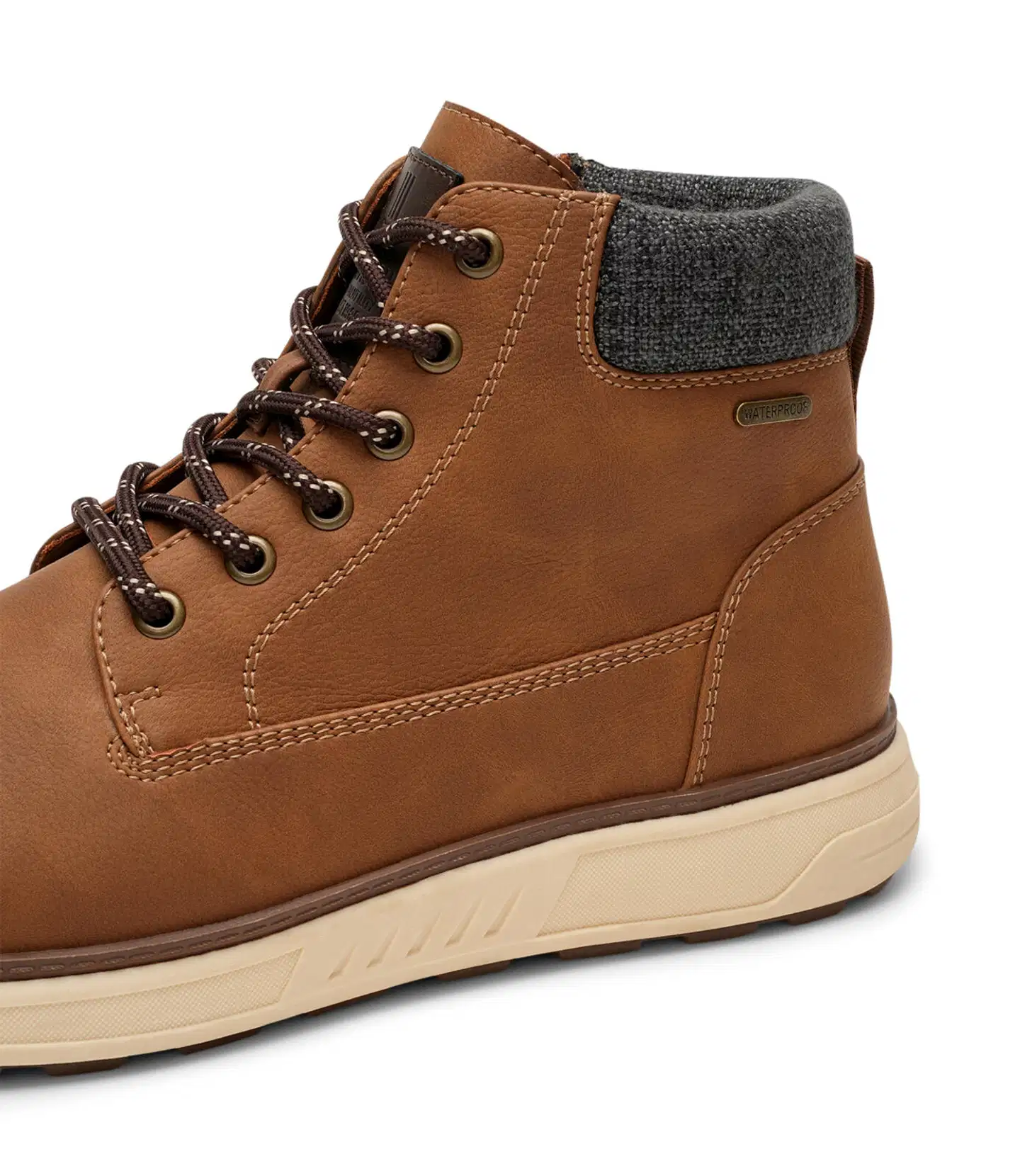 WKLY. miesten vedenpitävät vapaa-ajan talvikengät Cooper WP WL Boot Cognac - Cognac - 4