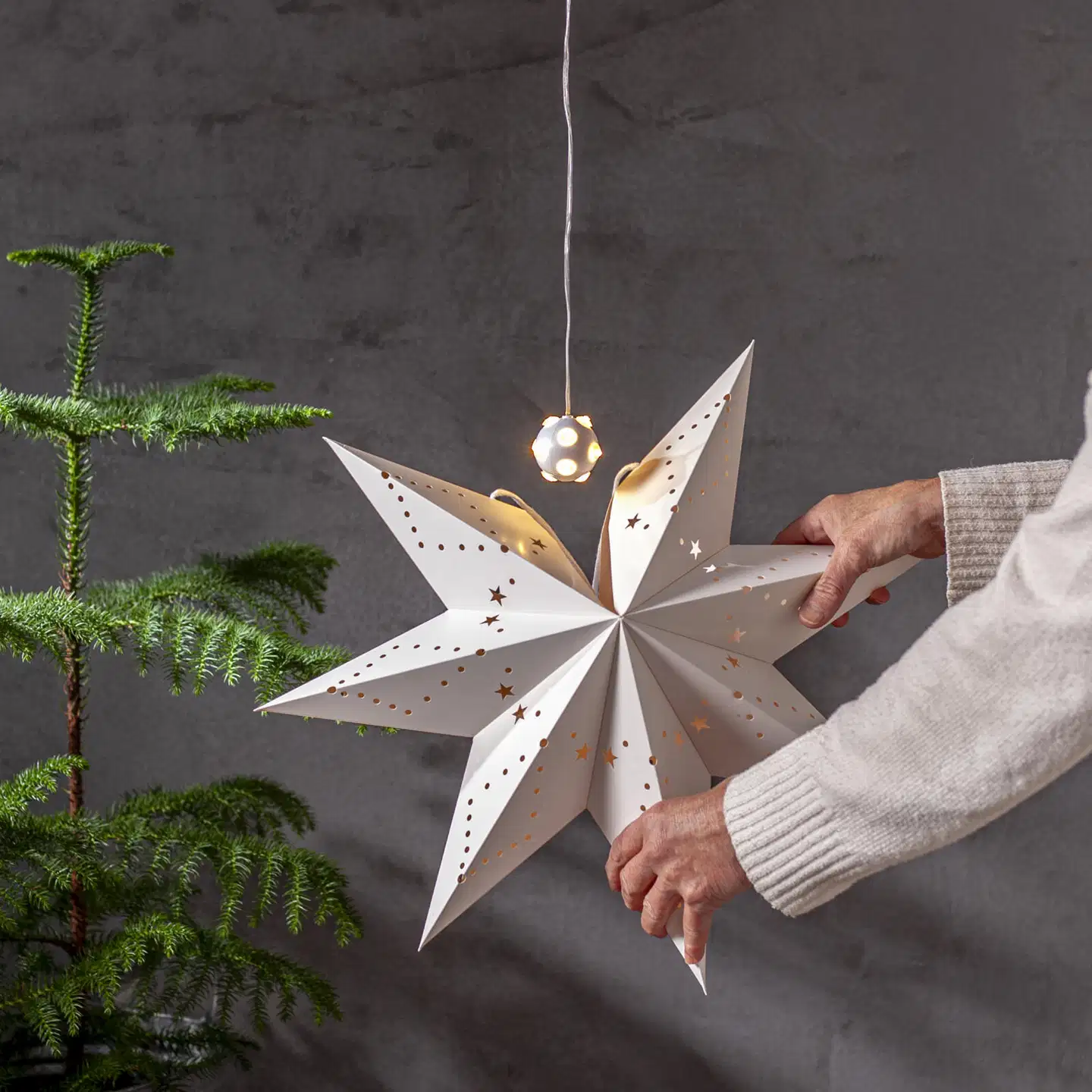Star Trading LED-valotähti Lighty kirkas - 4