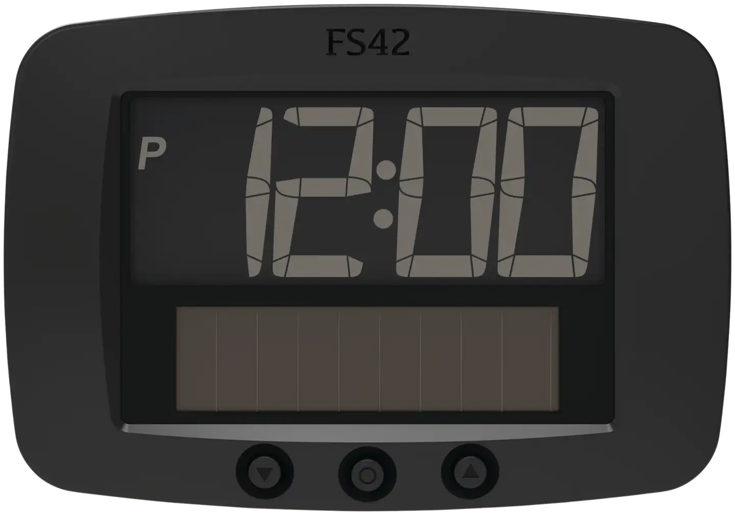 Park-Solar Digital pysäköinttikiekko aurinkokennolatauksella - 1