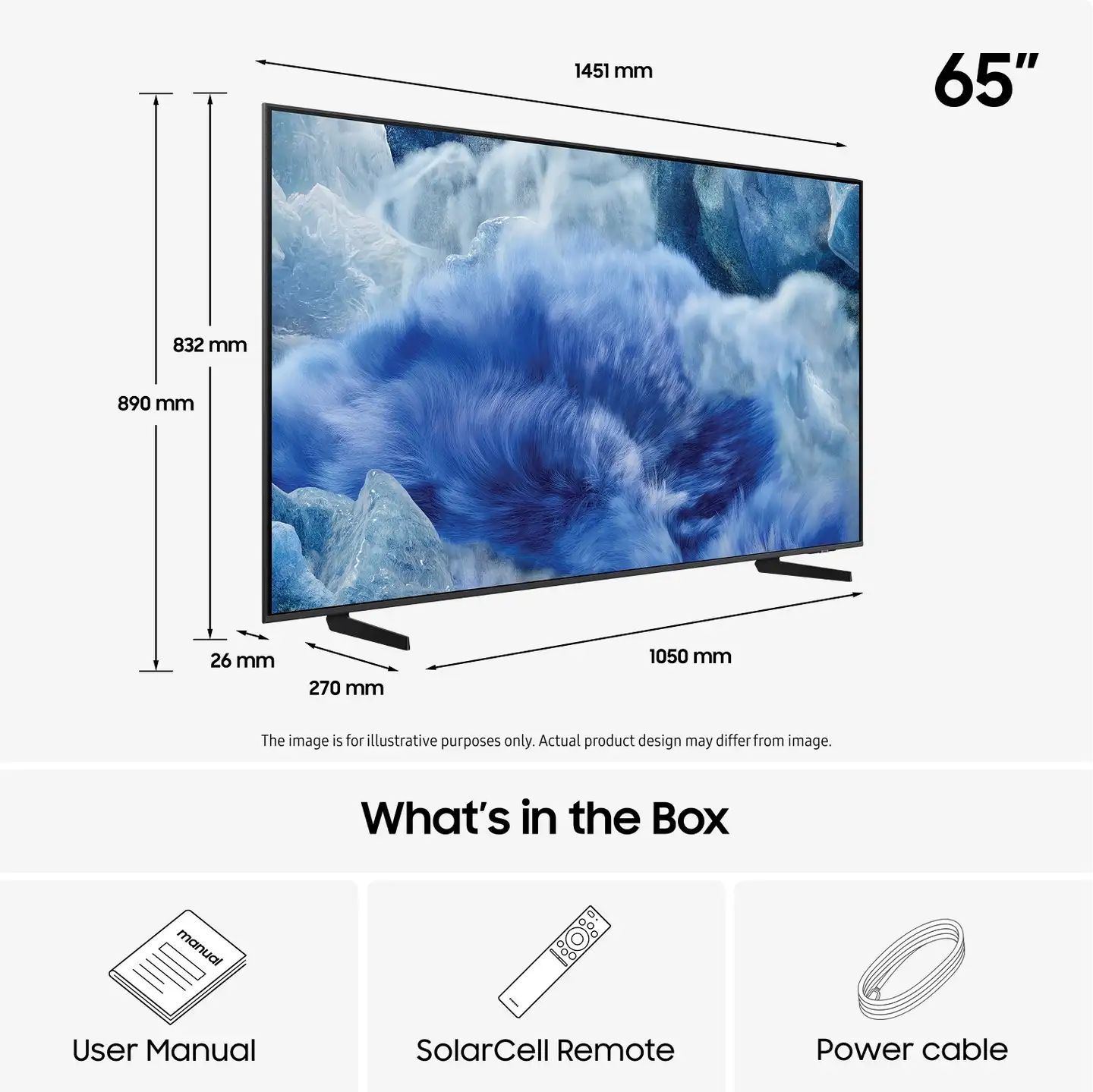 Samsung 65" 4K UHD QLED Smart TV TQ65Q8F - 10