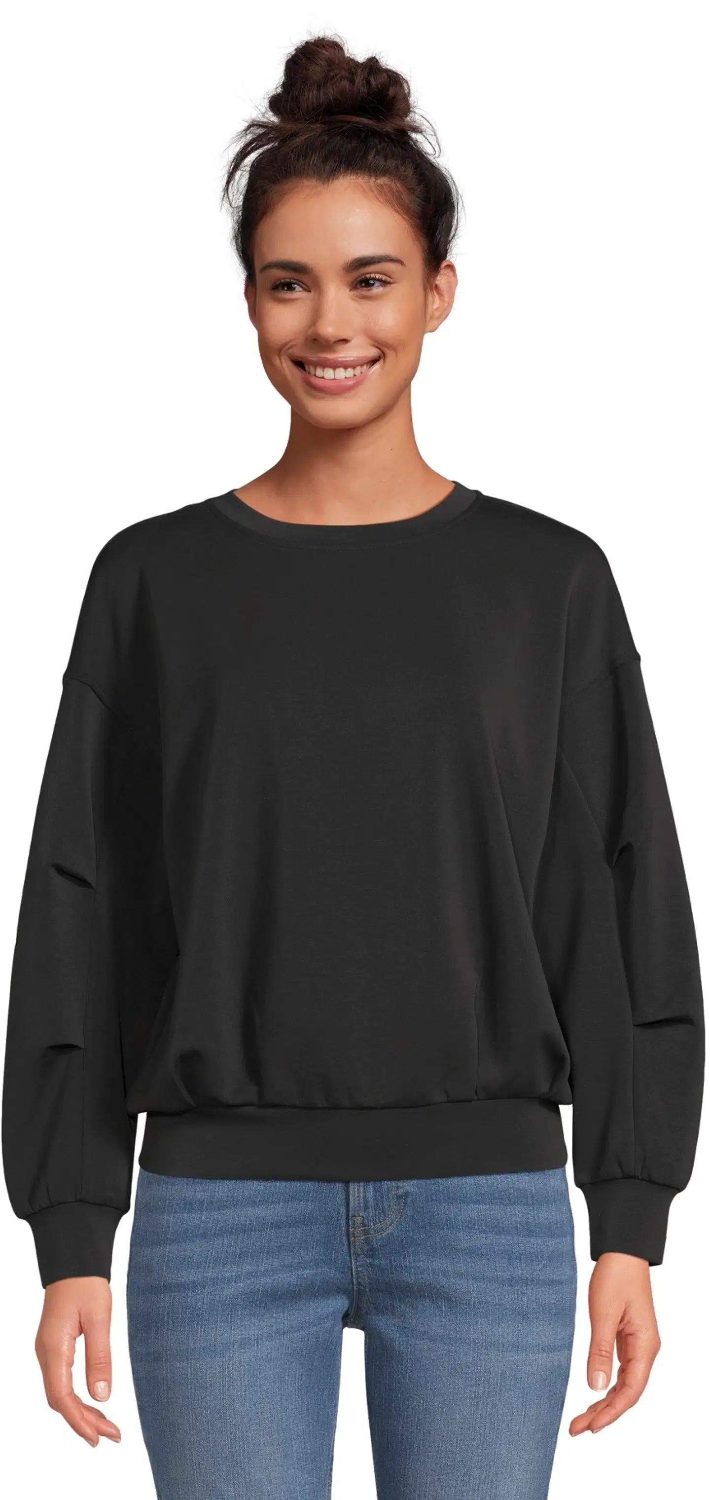 WKLY. naisten collegepusero scuba 213W312658 - black - 1