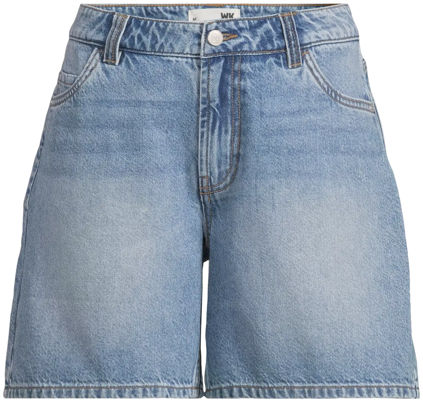 WKLY. naisten farkkushortsit Loose fit 222W000208 - Indigo - 2