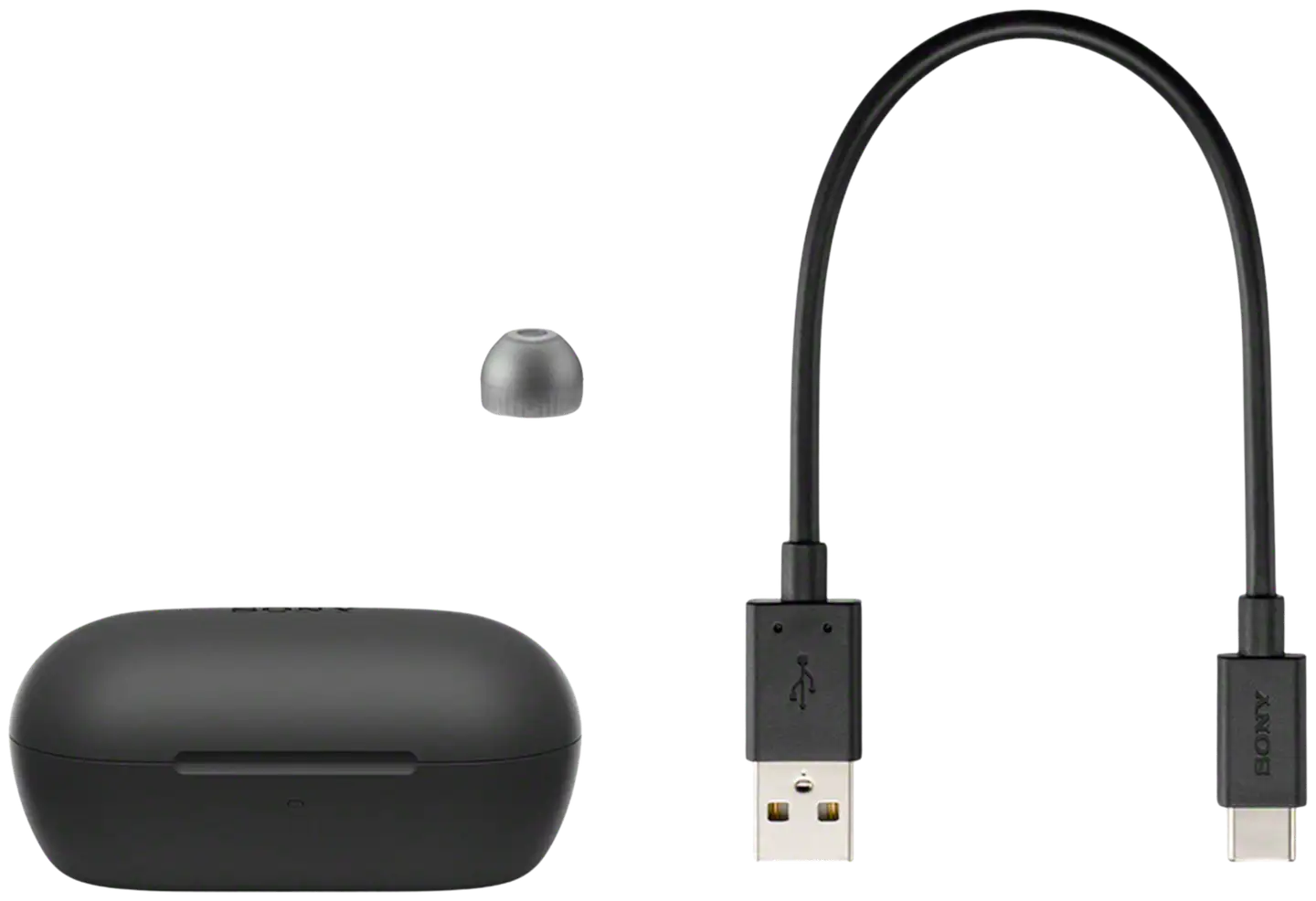 Sony langattomat vastamelunappikuulokkeet WF-C710NB musta - 11