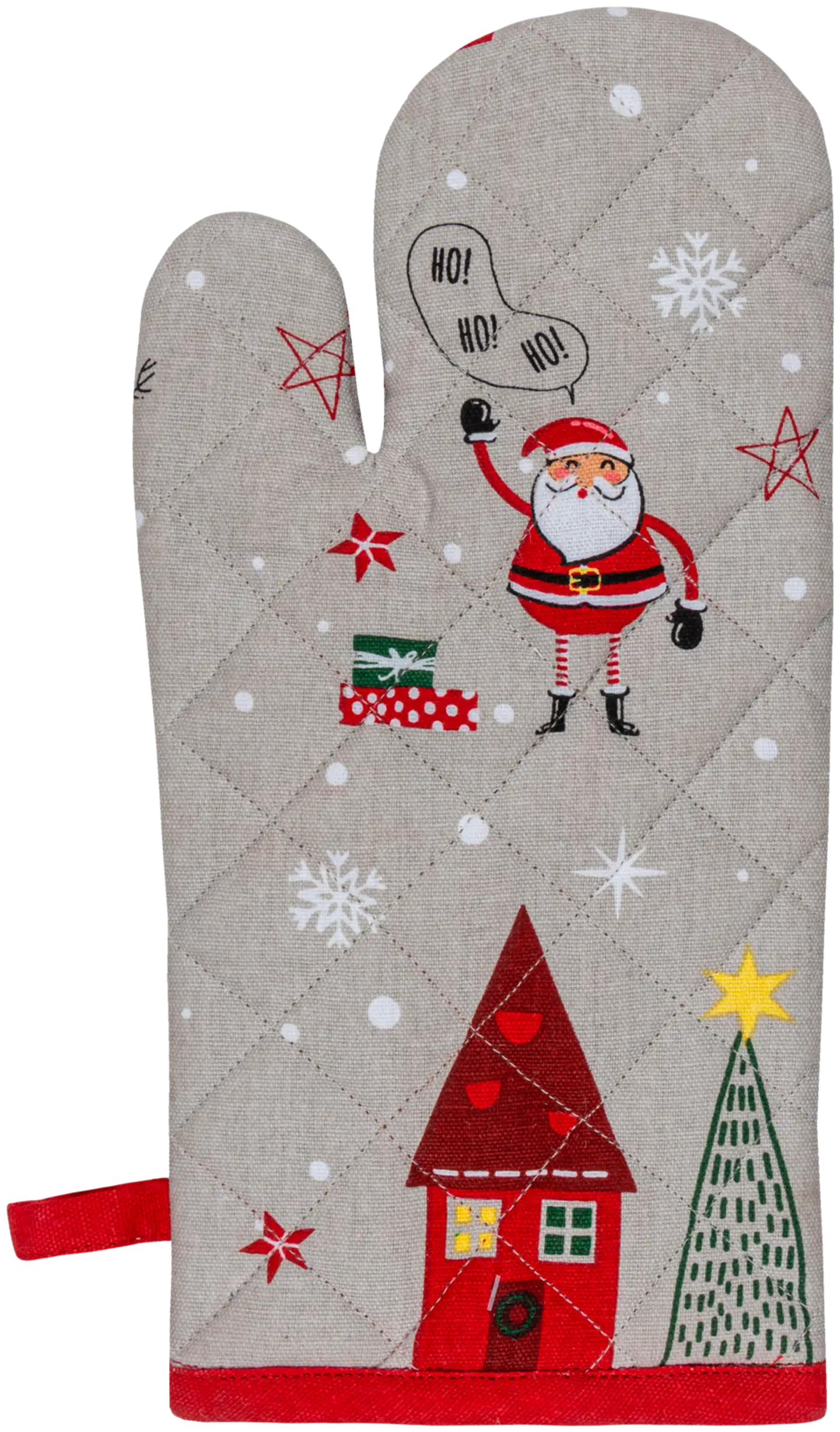 House patakinnas X-mas story 15x32 cm harmaa - 1