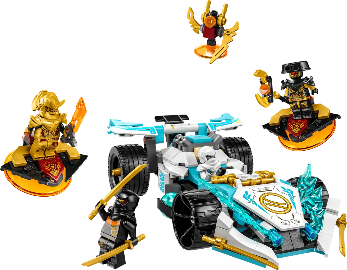 LEGO® Ninjago 71791 Lohikäärmevoiman Zane – spinjitzu-kilpa-auto - 5