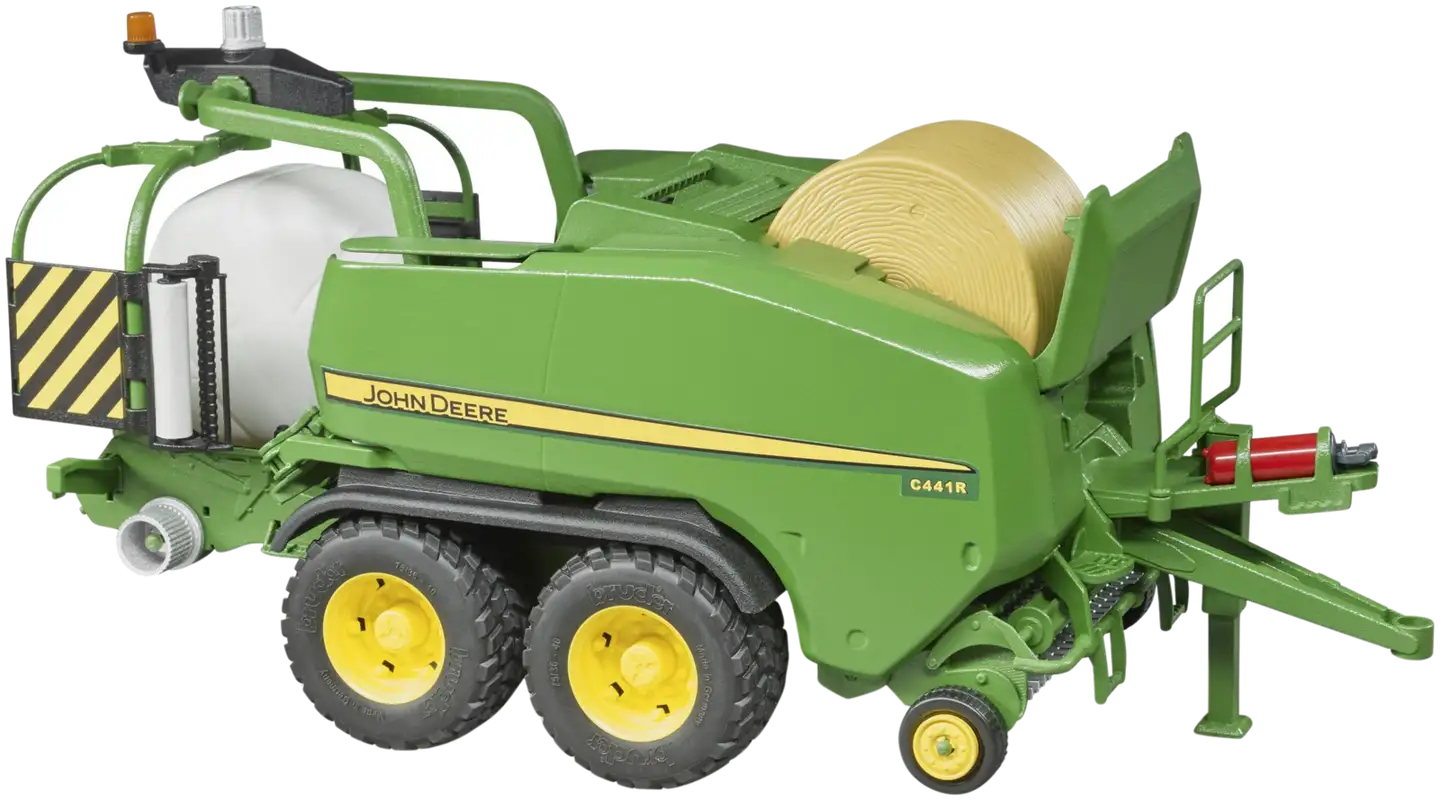 Bruder John Deere C441R paalain