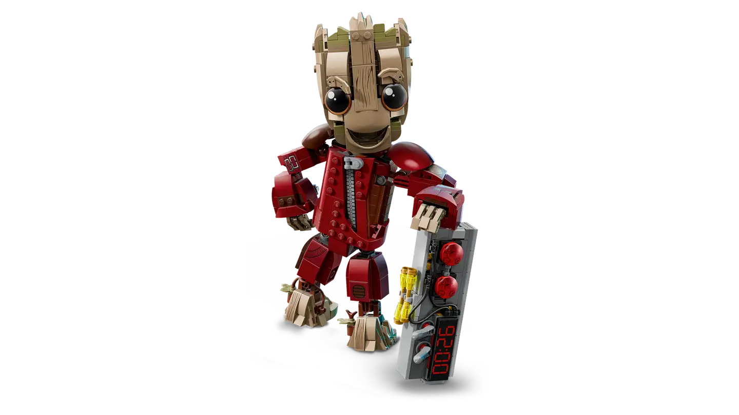 LEGO® Super Heroes Marvel 76341 Groot Ravager-asussa - 10