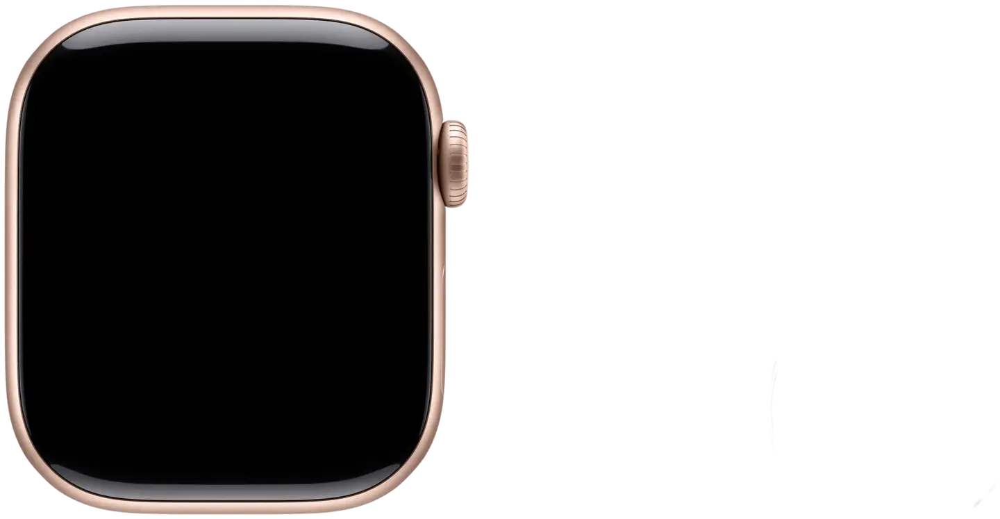 Apple Watch Series 11 GPS 42mm ruusukultainen alumiinikotelo, light blush sport ranneke - M/L - MEU44QN/A - 7