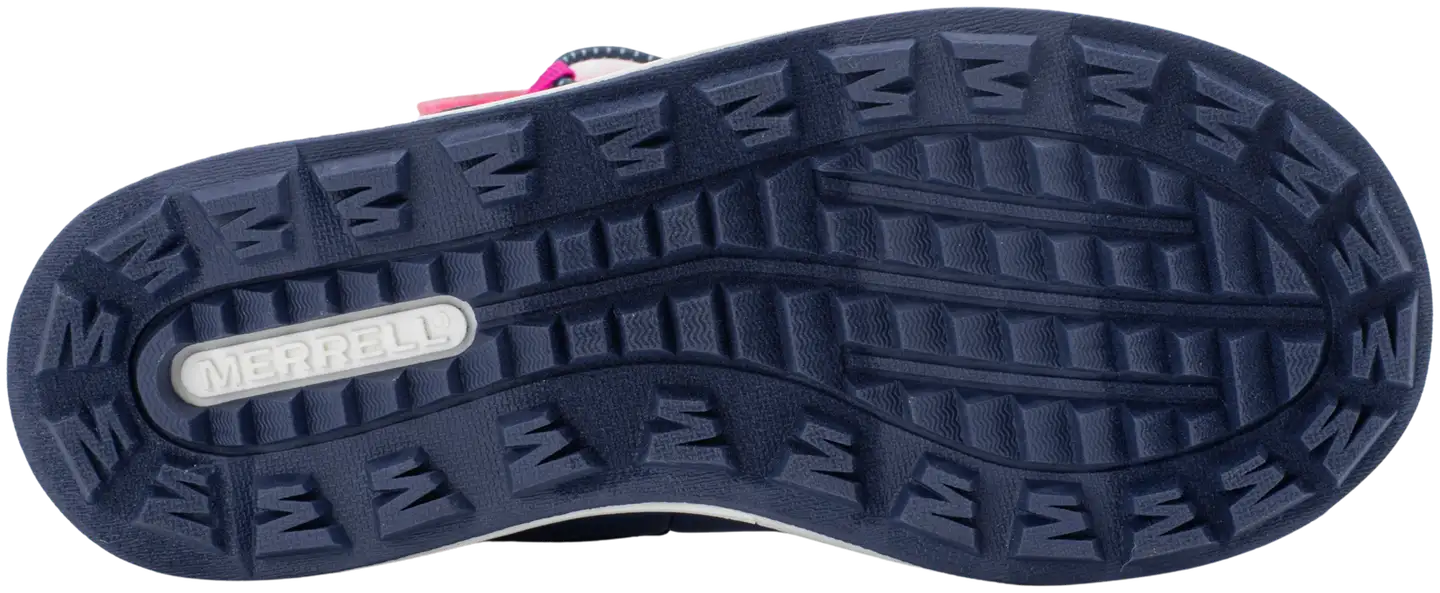 Merrell lasten vedenpitävä talvikenkä Snow Bank 5.0 - Navy/Pink - 7