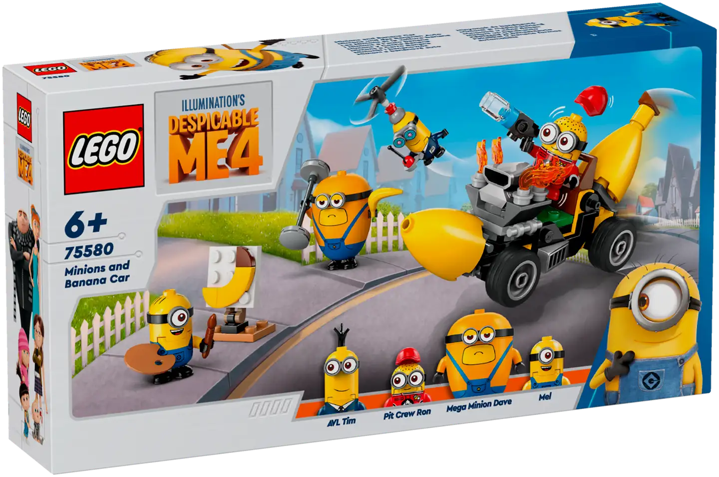 LEGO® 75580 Itse ilkimys 4 Kätyrit ja banaaniauto lelusetti - 2