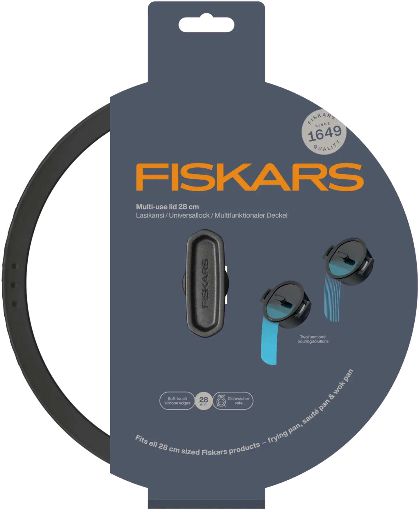 Fiskars lasikansi 28cm yleismalli - 3