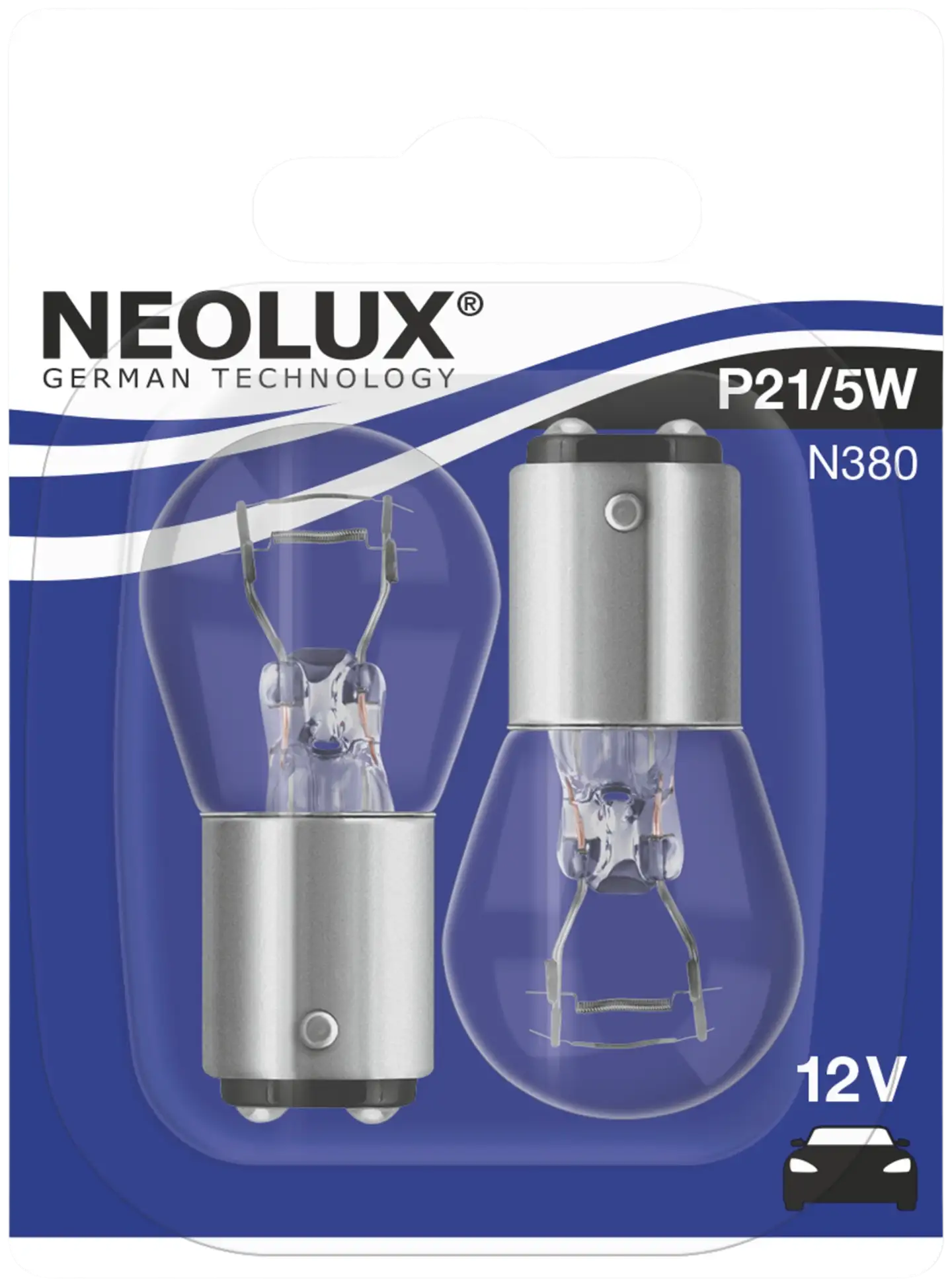 Neolux polttimo P21/5W 2kpl