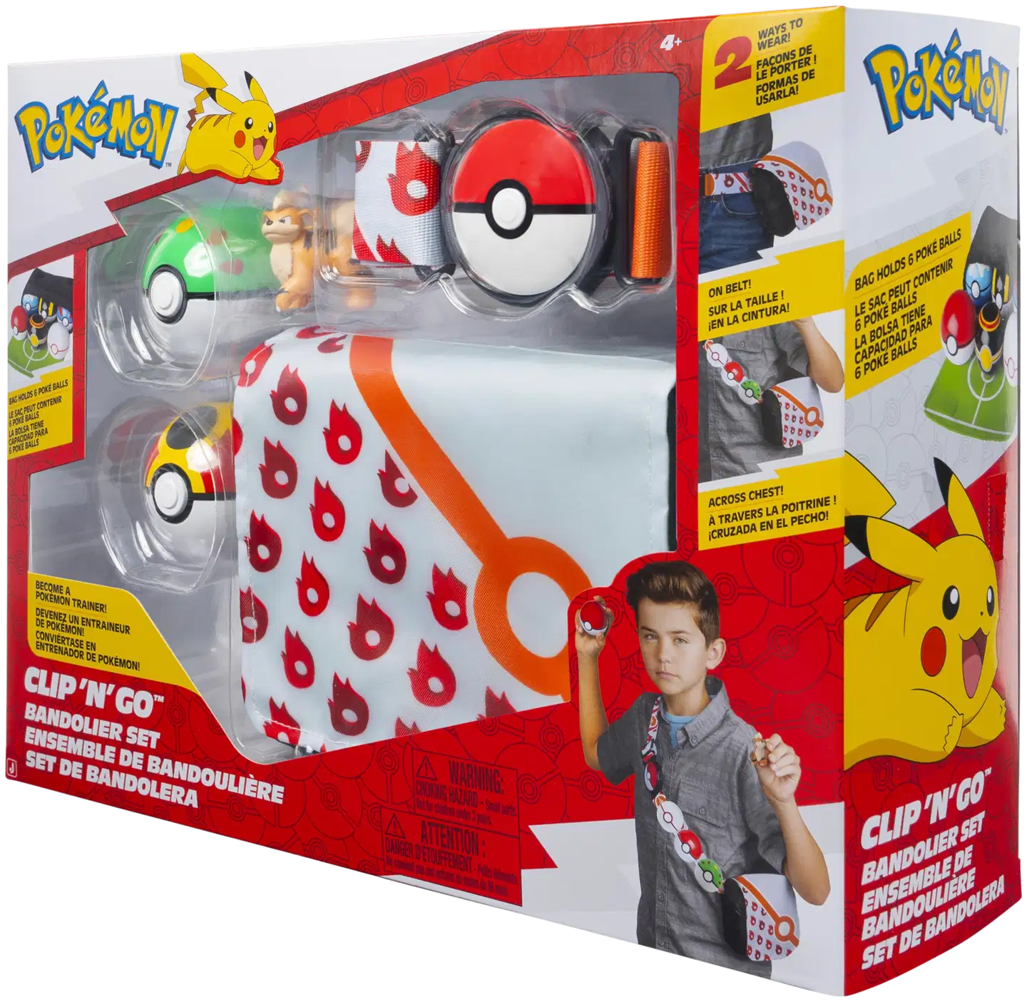 Pokemon Clip N Go Bandolier Set - 9