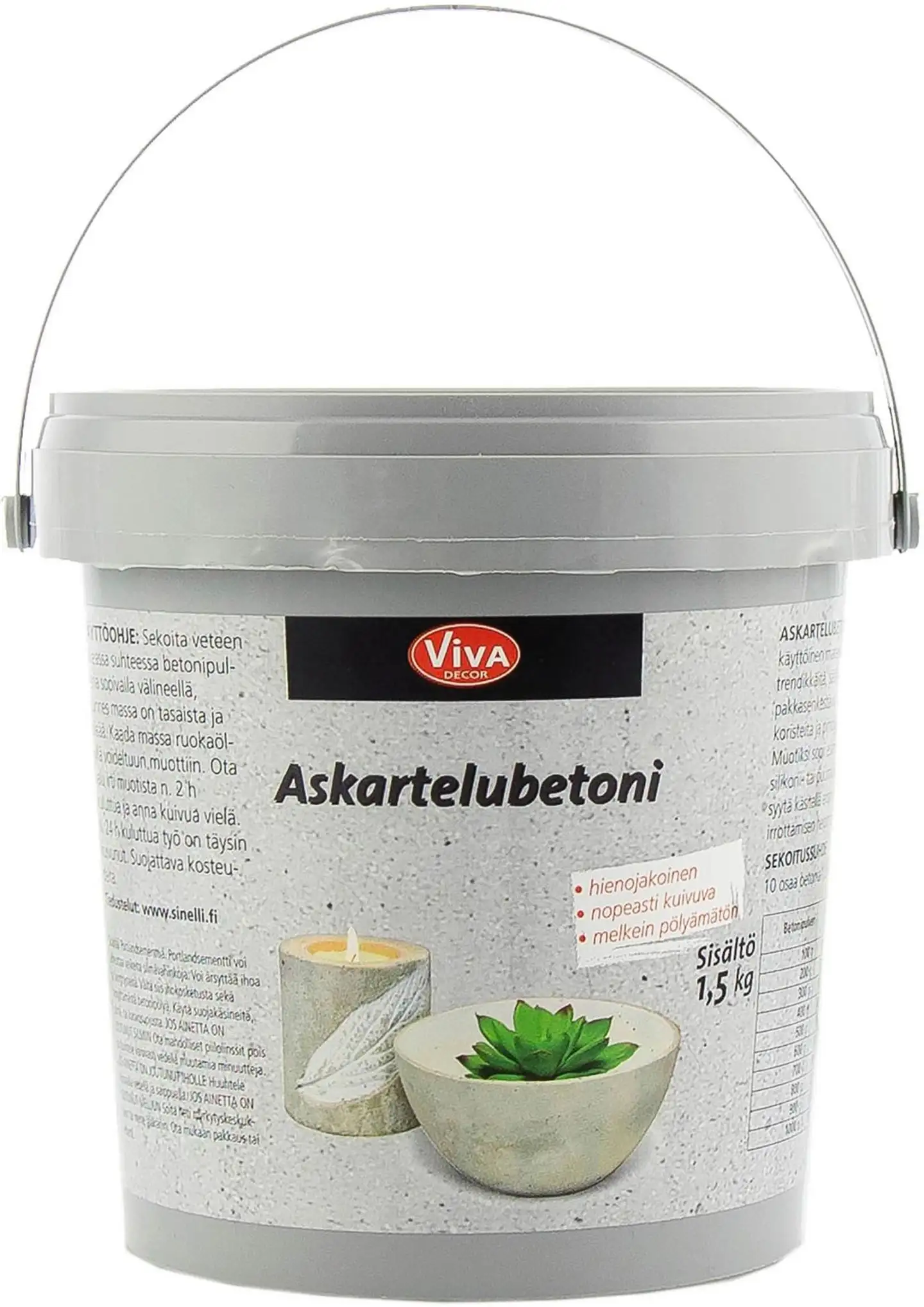 Nellen askartelubetoni 1,5kg