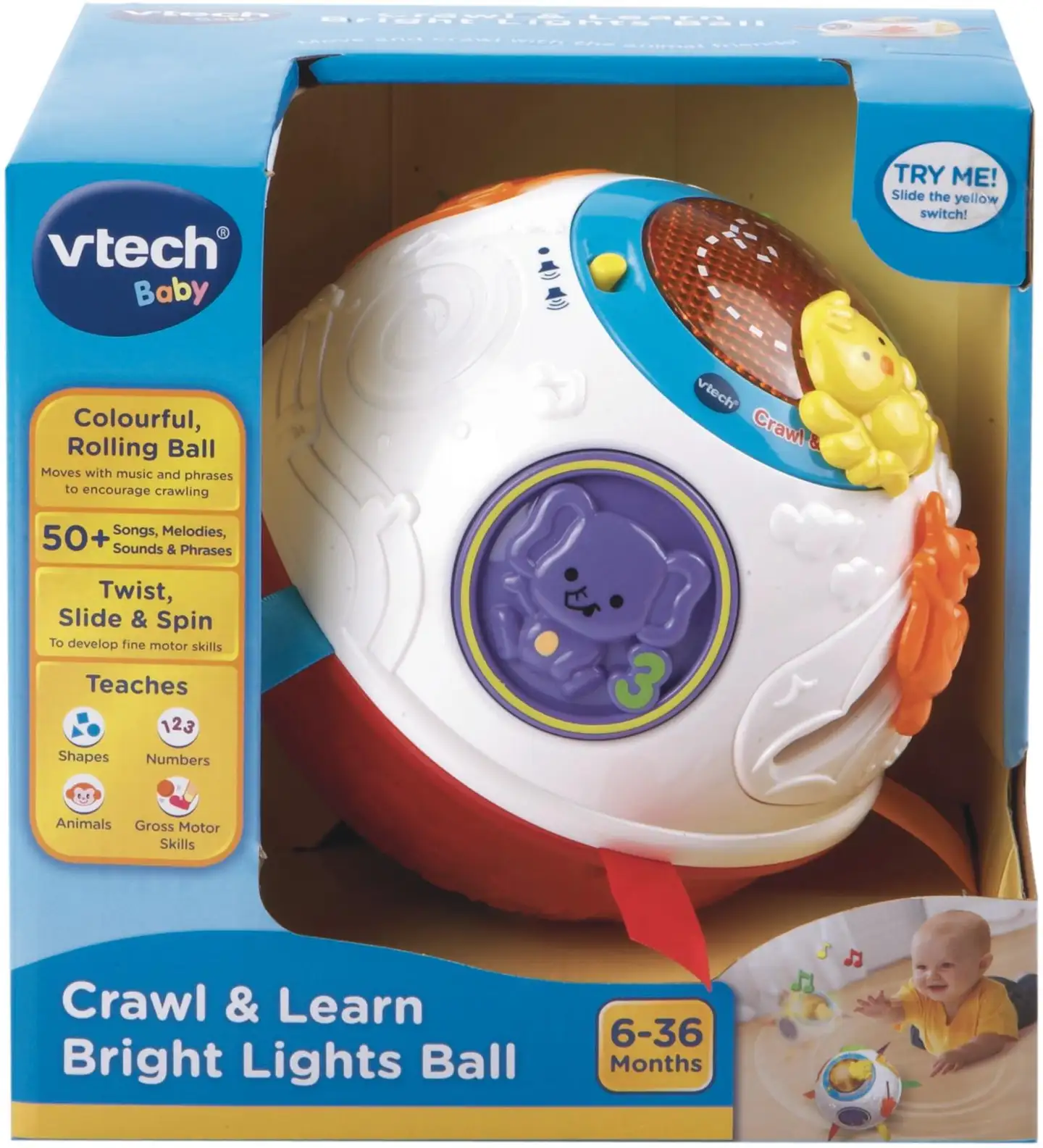 Vtech Baby soiva puuhapallo FI - 1