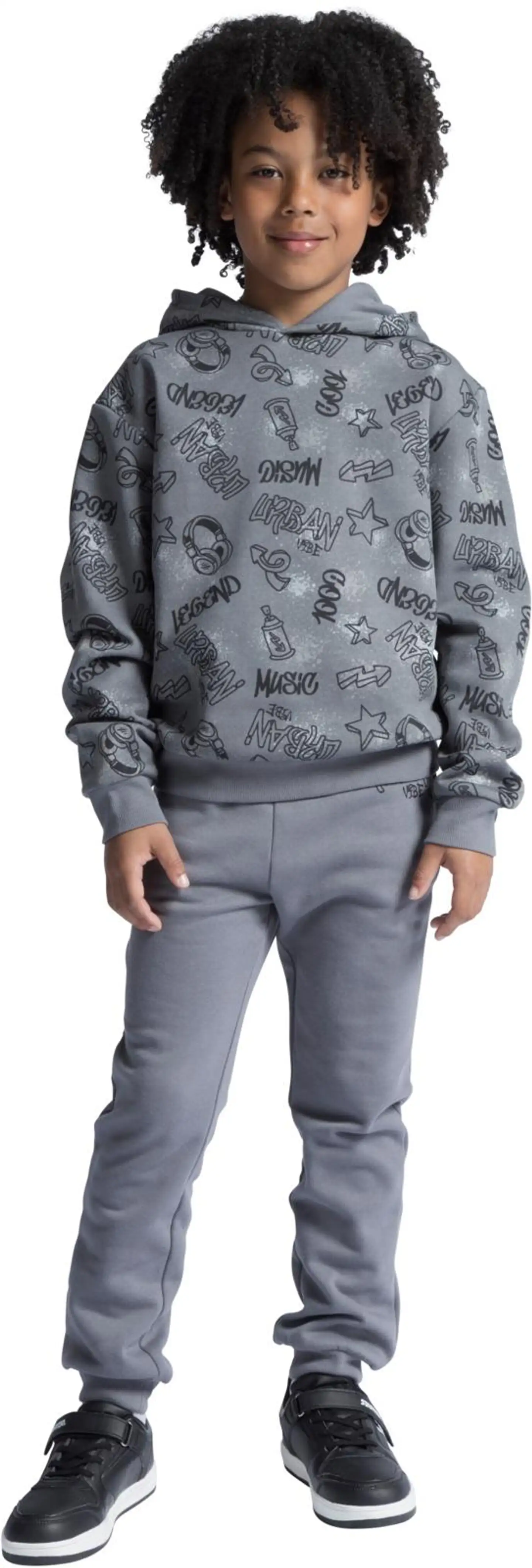 House nuorten collegehousut 23PH292508 - Steel Gray - 4