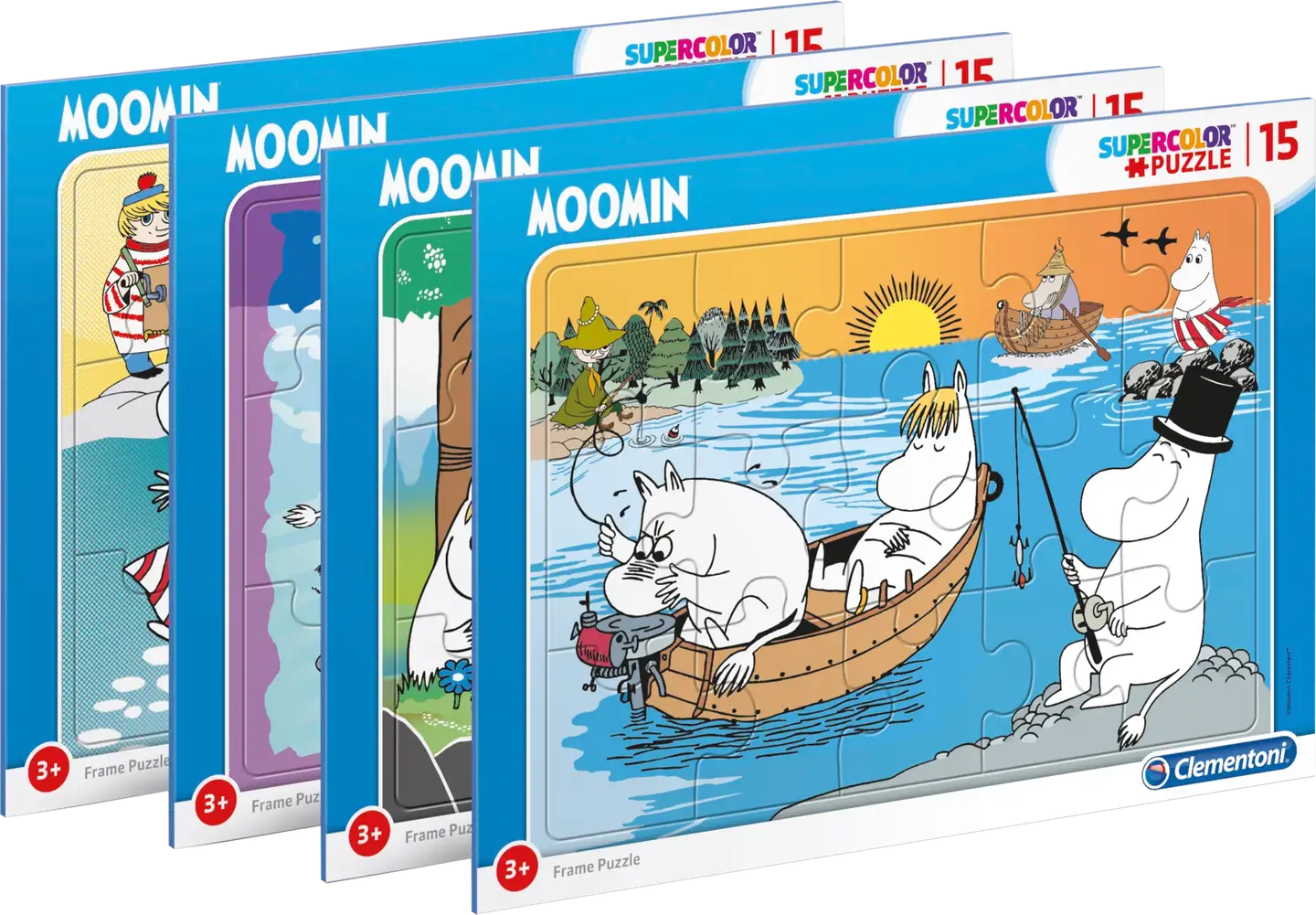 Kehyspalapeli Moomin 15 palaa