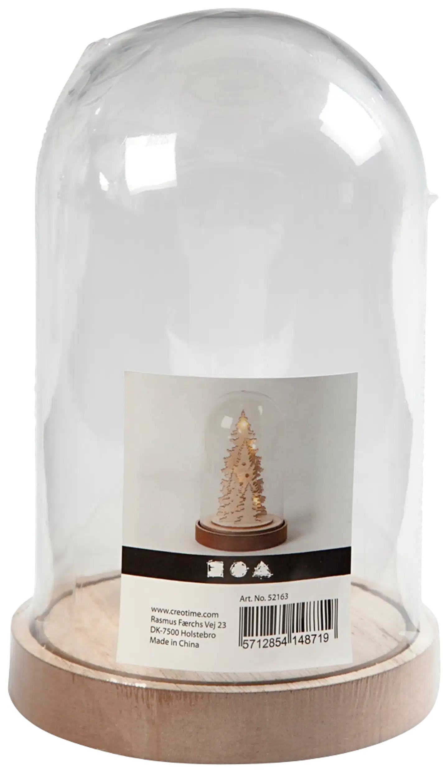 Creativ Company muovikupu puujalustalla, miniatyyri - 2