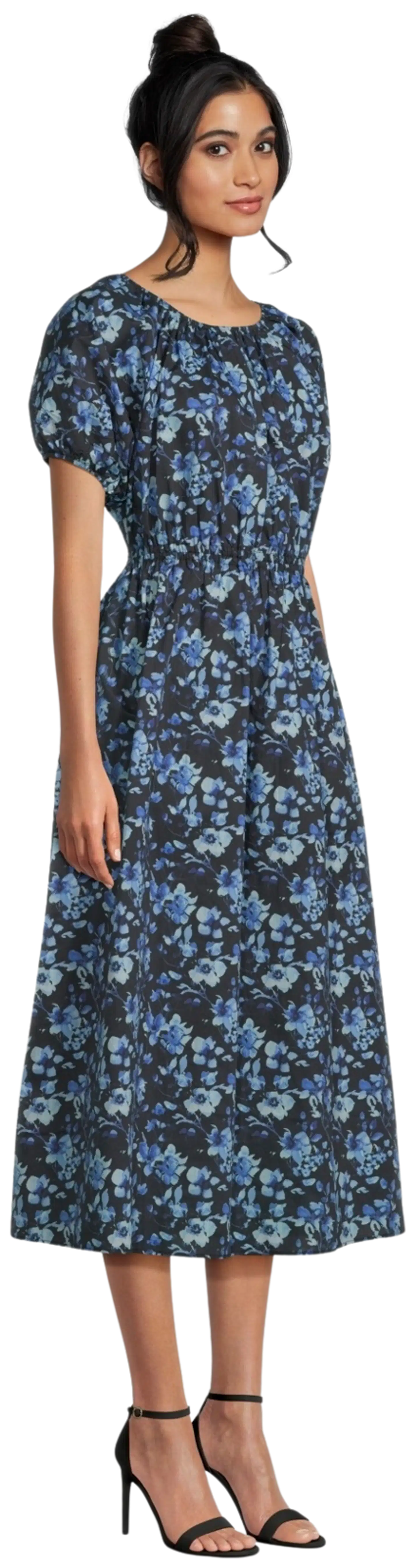 House naisten kesämekko 218H261733 - Black Aop - 4