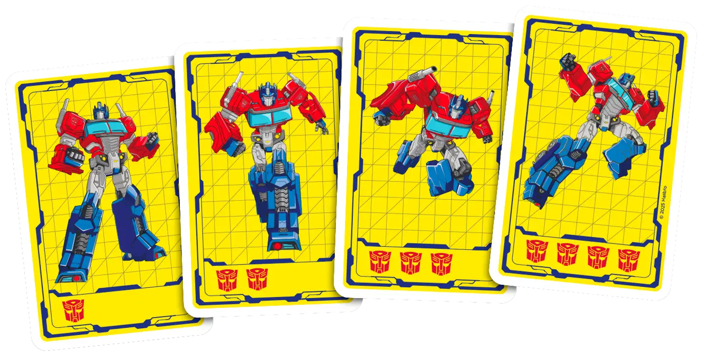 Tactic korttipeli Transformers hullunkuriset perheet - 2