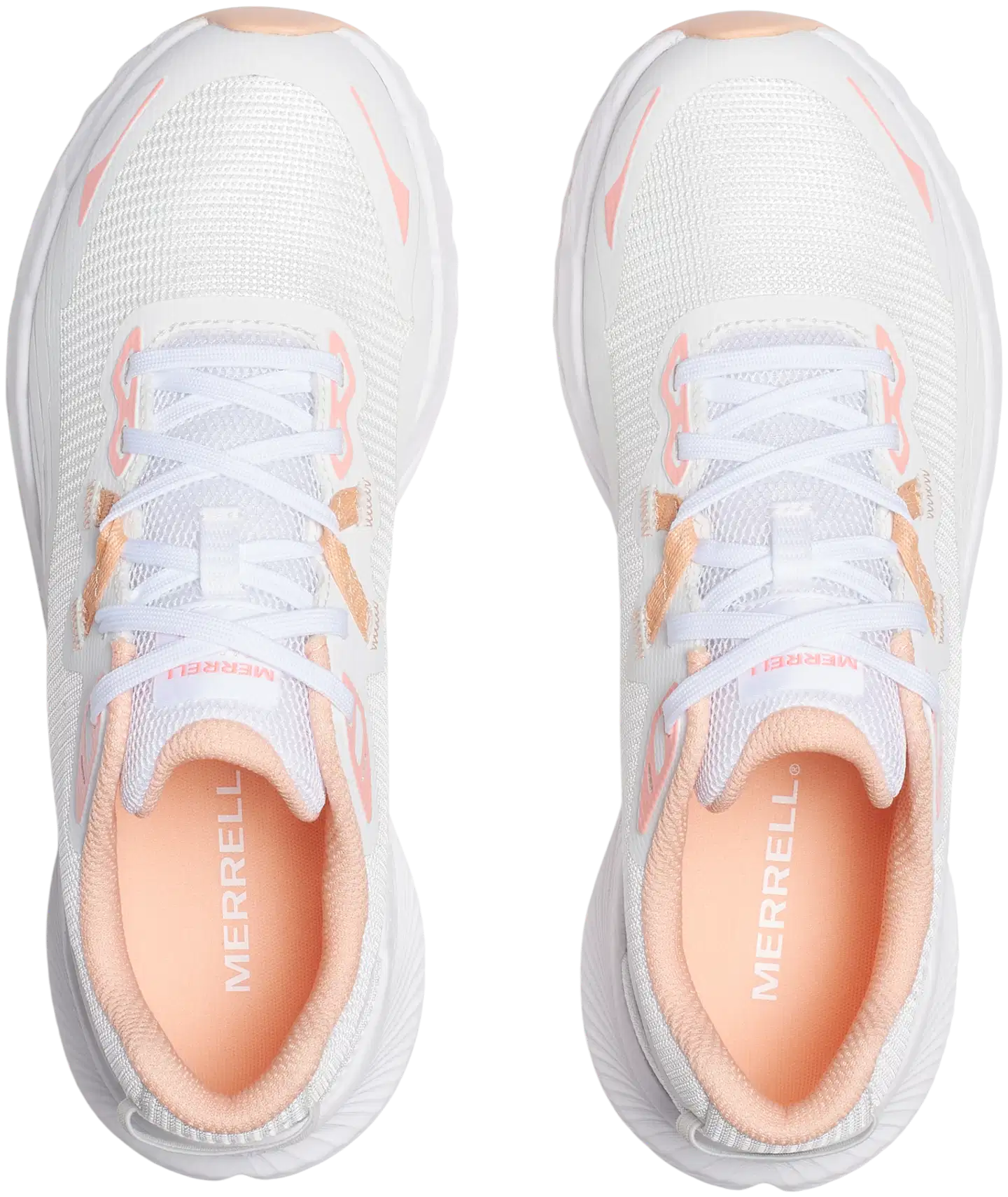 Merrell naisten maastojuoksujalkine Agility Trail - White/peach - 5