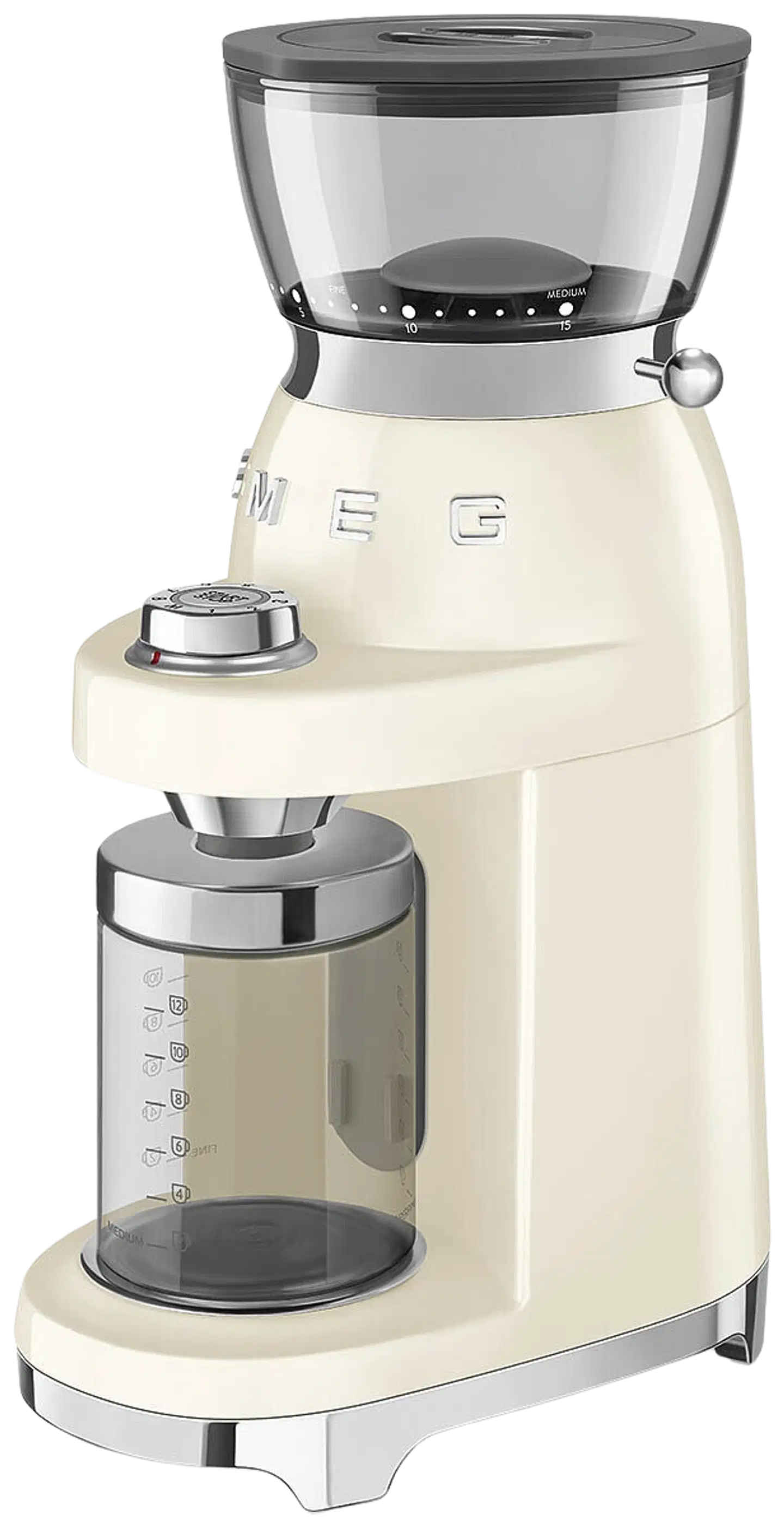 Smeg kahvimylly CGF03CREU kermanvärinen - 4