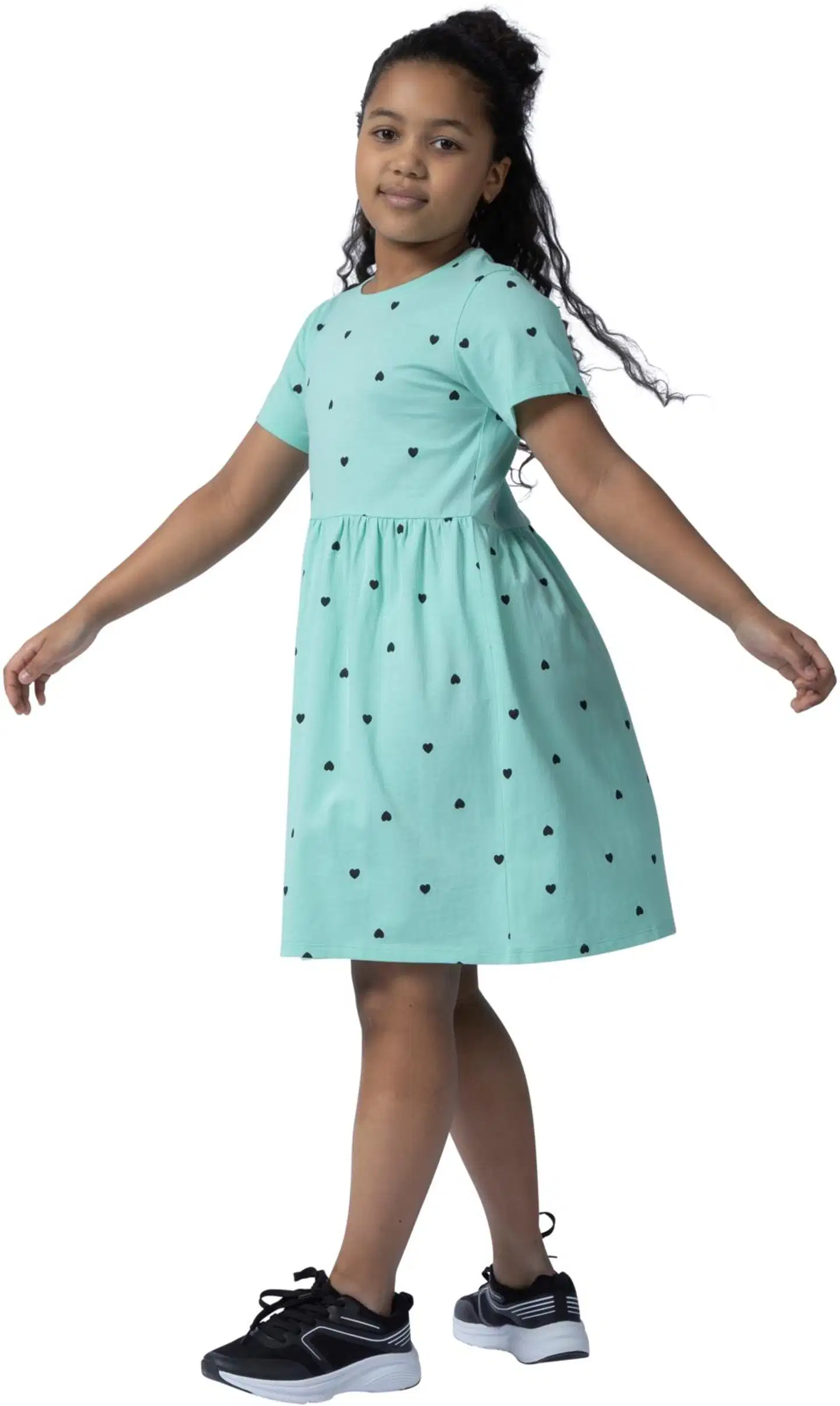 House lasten t-paitamekko 23TH172635 - Cabbage green - 4