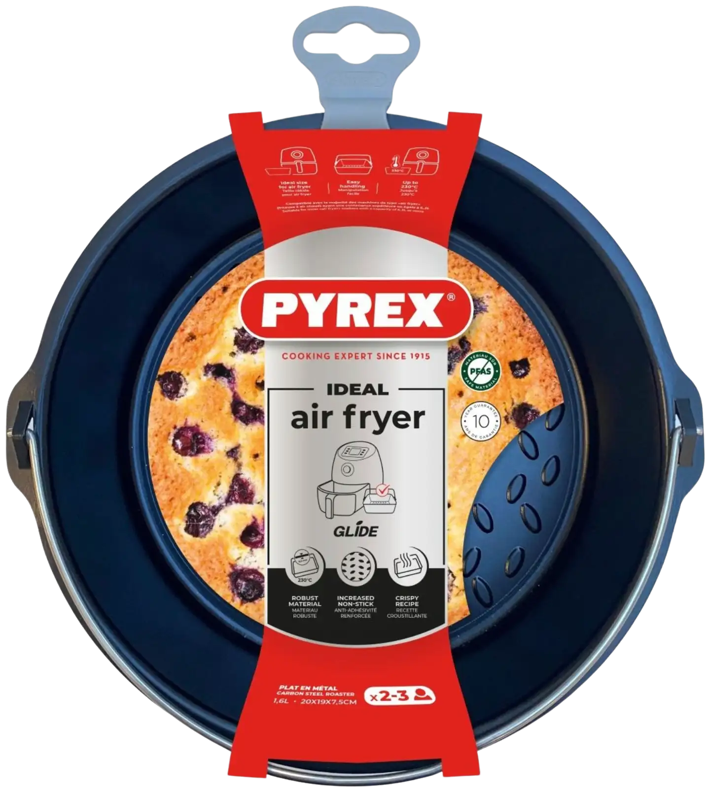 Pyrex vuoka 1,6 l  Air Fryer 20x19 cm - 1
